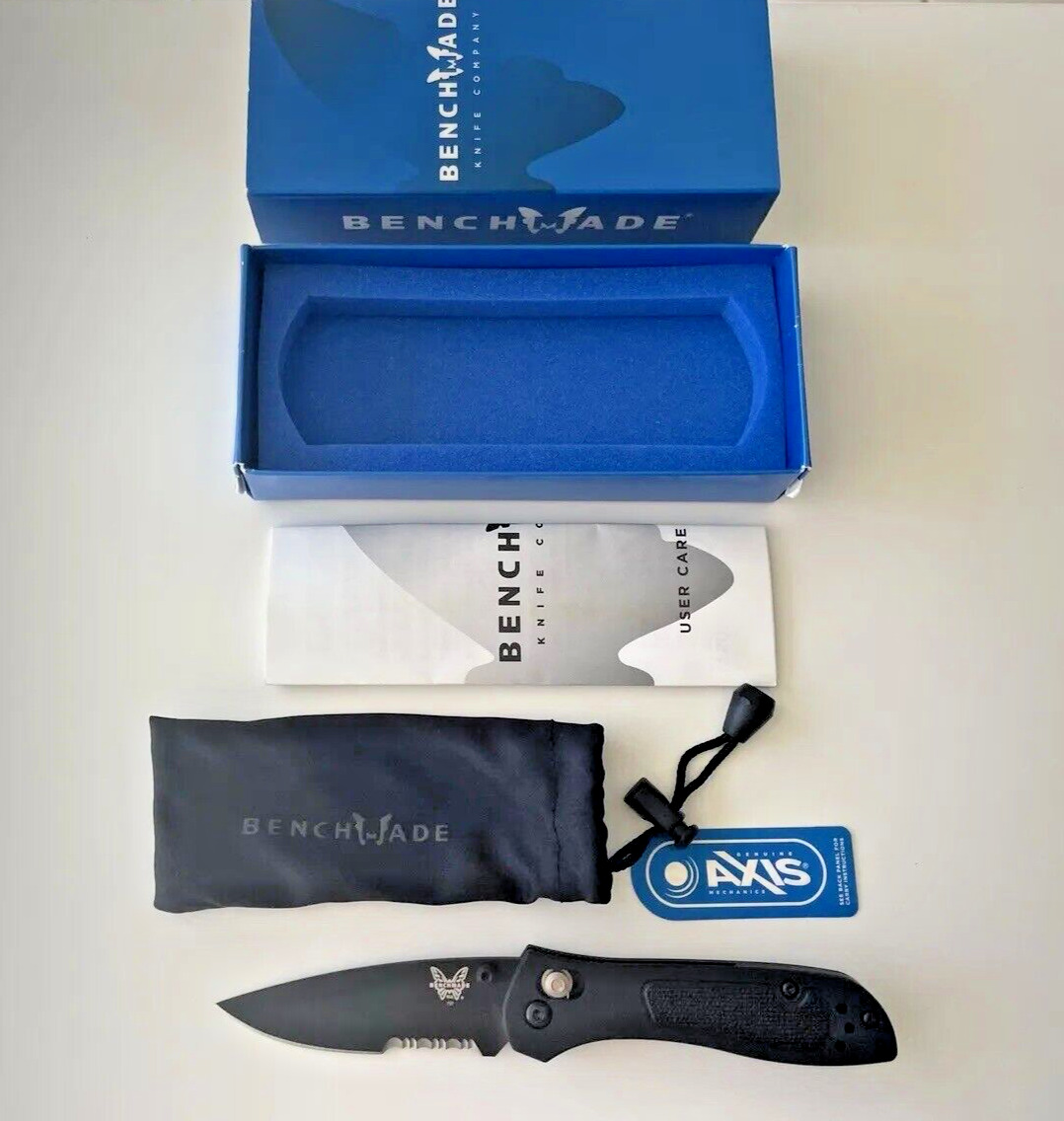 Benchmade 707SBK Sequel McHenry & Williams Folding Knife 154CM USA 2006