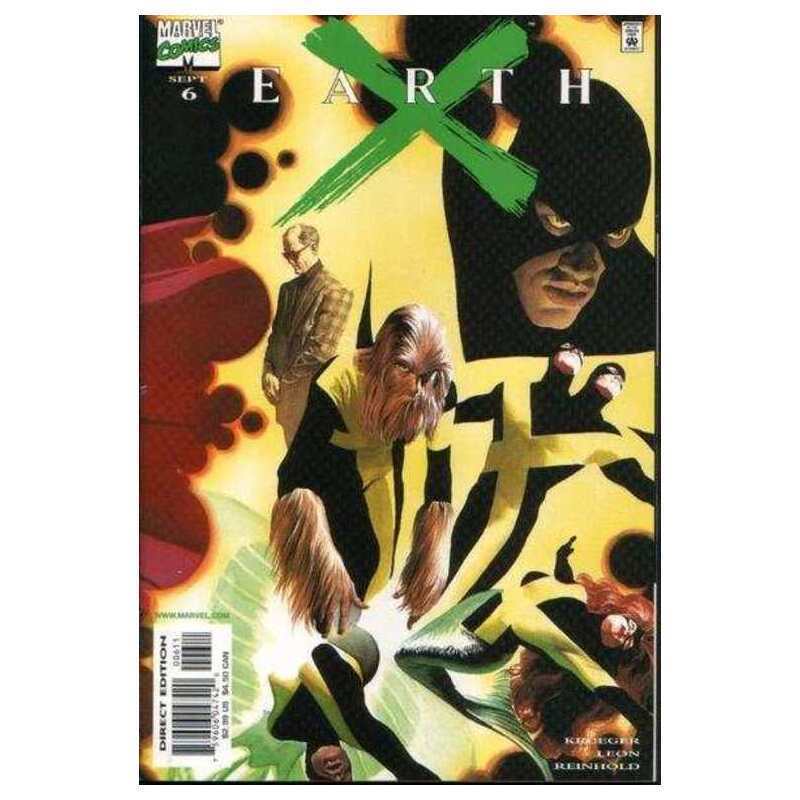 Earth X #6 in Near Mint condition. Marvel comics [f&