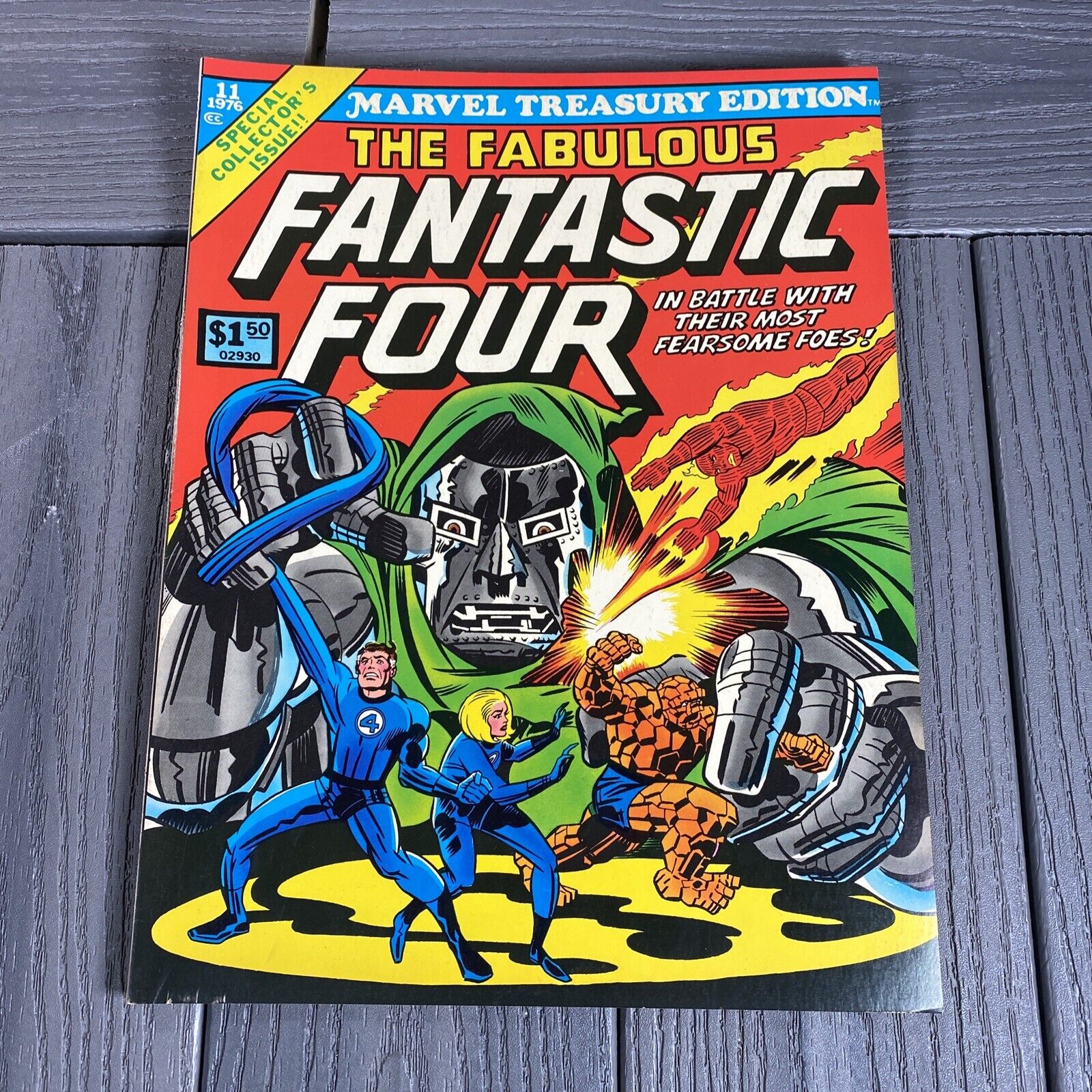 FANTASTIC FOUR MARVEL TREASURY EDITION #11 1976, Doctor Doom, Jack Kirby