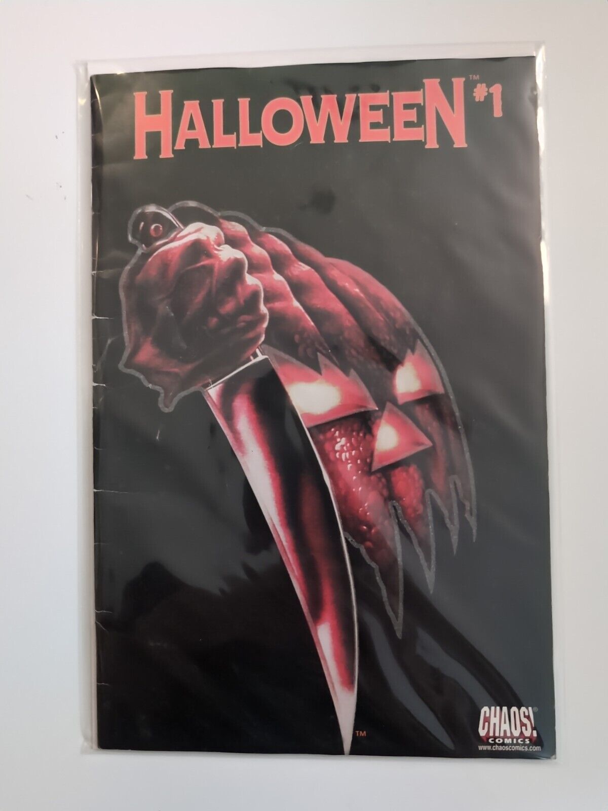 Halloween 1 Chaos Comics Premium Glow in the Dark Limited to 6666 Michael Myers