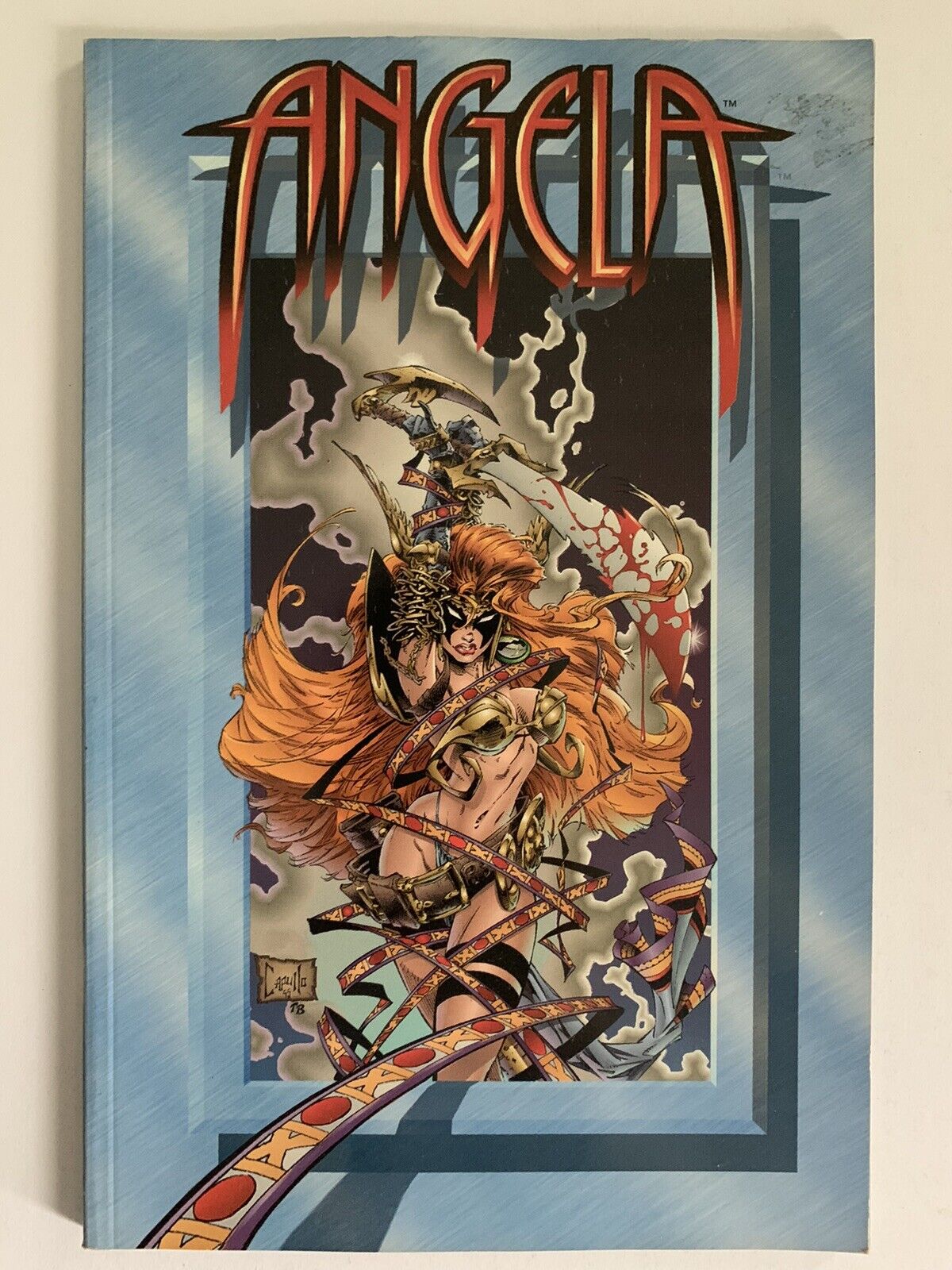 ANGELA TRADE PAPERBACK 1994/1995 8.0 VF 4TH PRINT GREG CAPULLO IMAGE COMICS