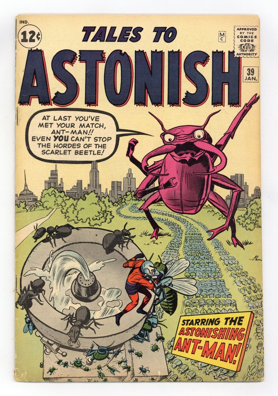 Tales to Astonish #39 VG- 3.5 1963