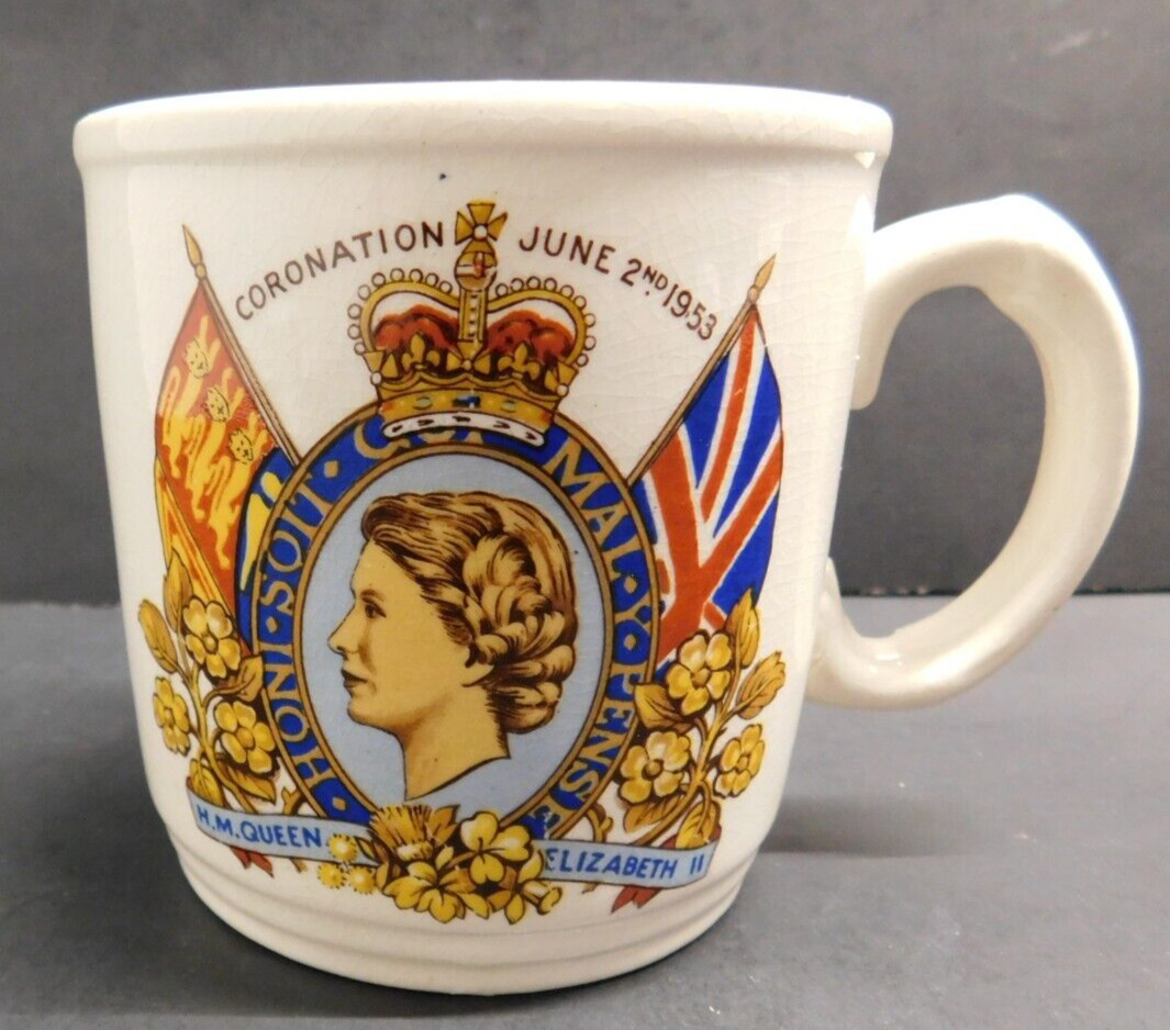 1953 Coronation Of Queen Elizabeth Coffee Mug