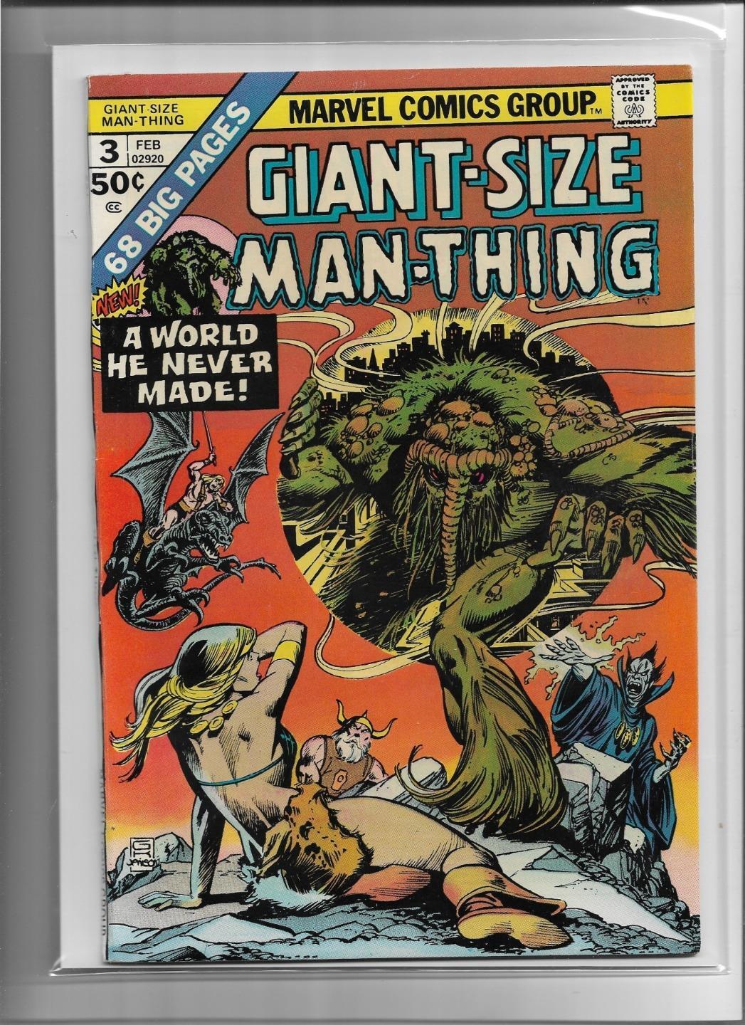 GIANT-SIZE MAN-THING #3 1975 FINE-VERY FINE 7.0 4325