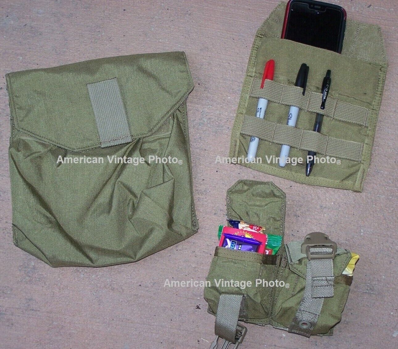 3 Eagle Ind Pouch  Bag Pack Field Utility Mask Mag Ammo Grenade Hiking Scout 