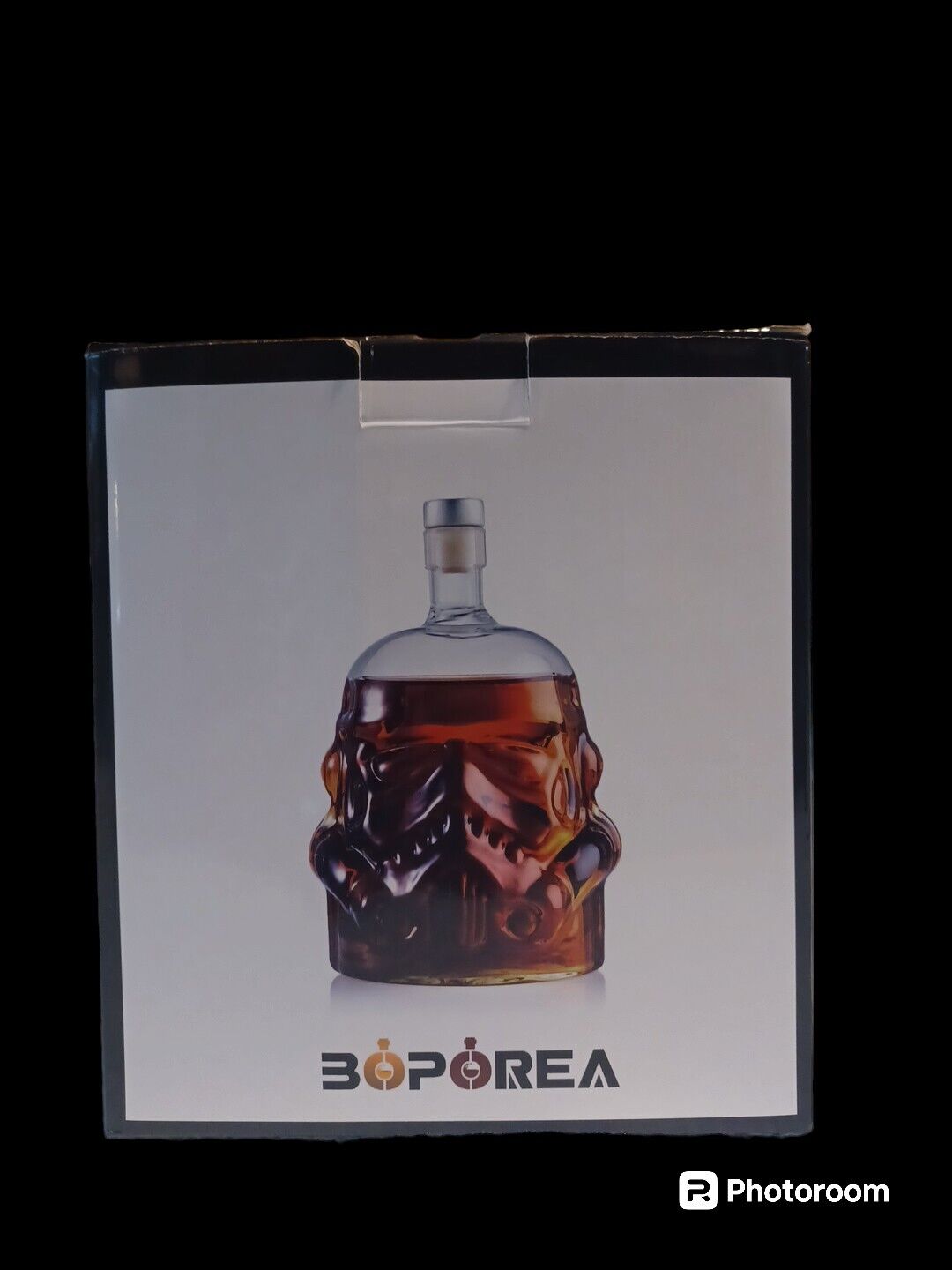 Star Wars Stormtrooper Glass Decanter - Trooper Helmet Whisky Beverage Drink