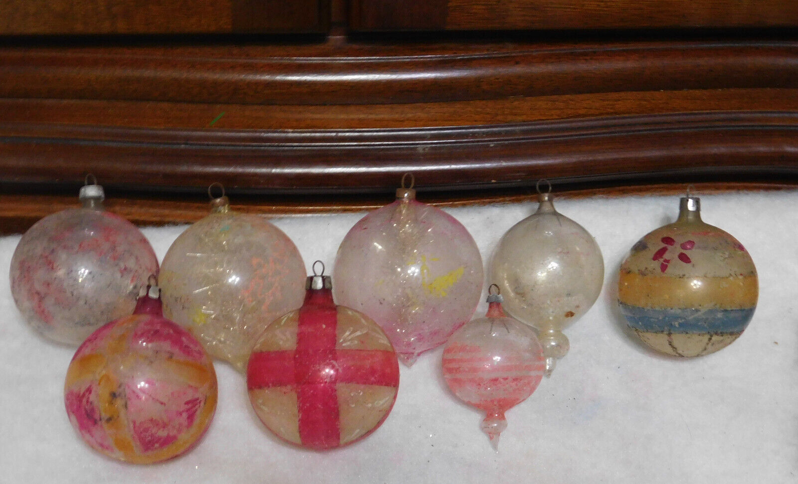 Lot of Antique European Early 1900s Christmas Ornaments