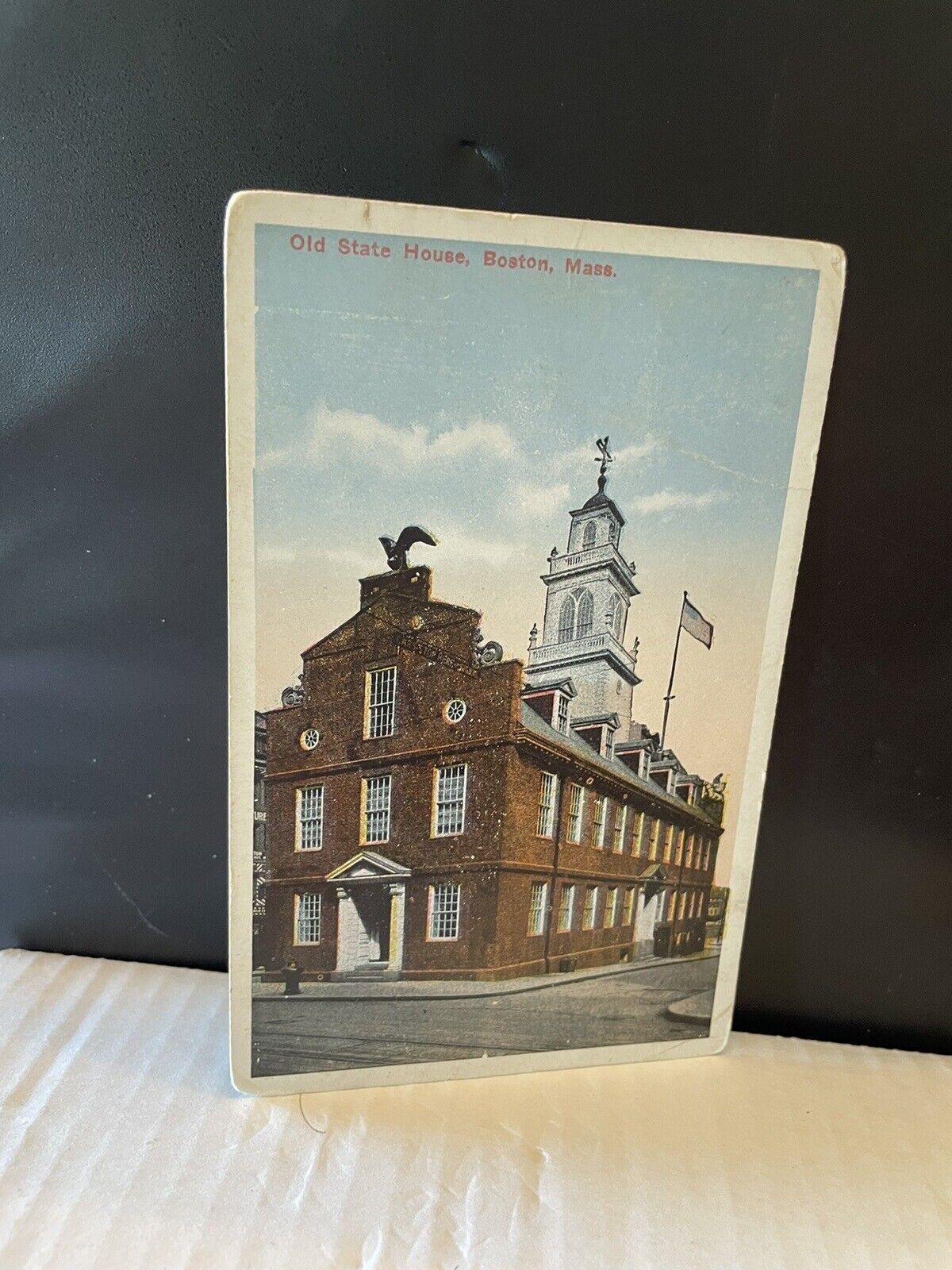 Boston, MA,  105 YEAR  OLD POST CARD, # 2560