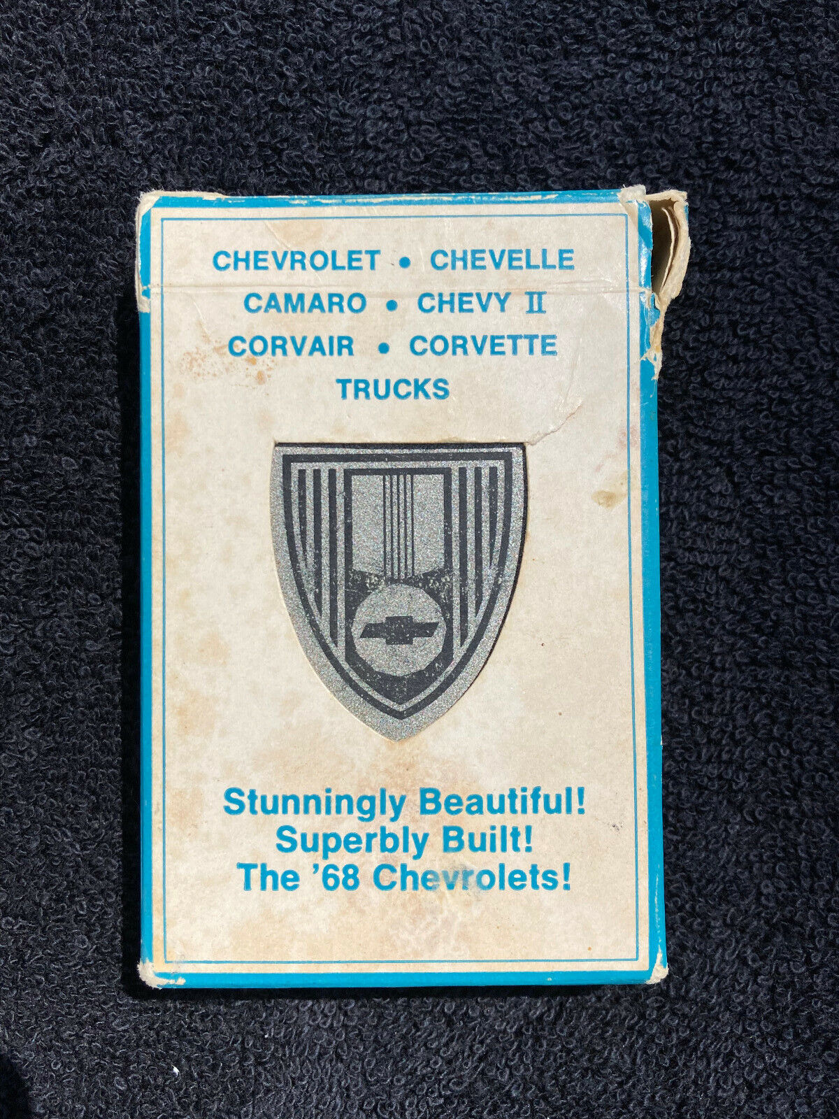 1968 Chevrolet Playing Card Deck