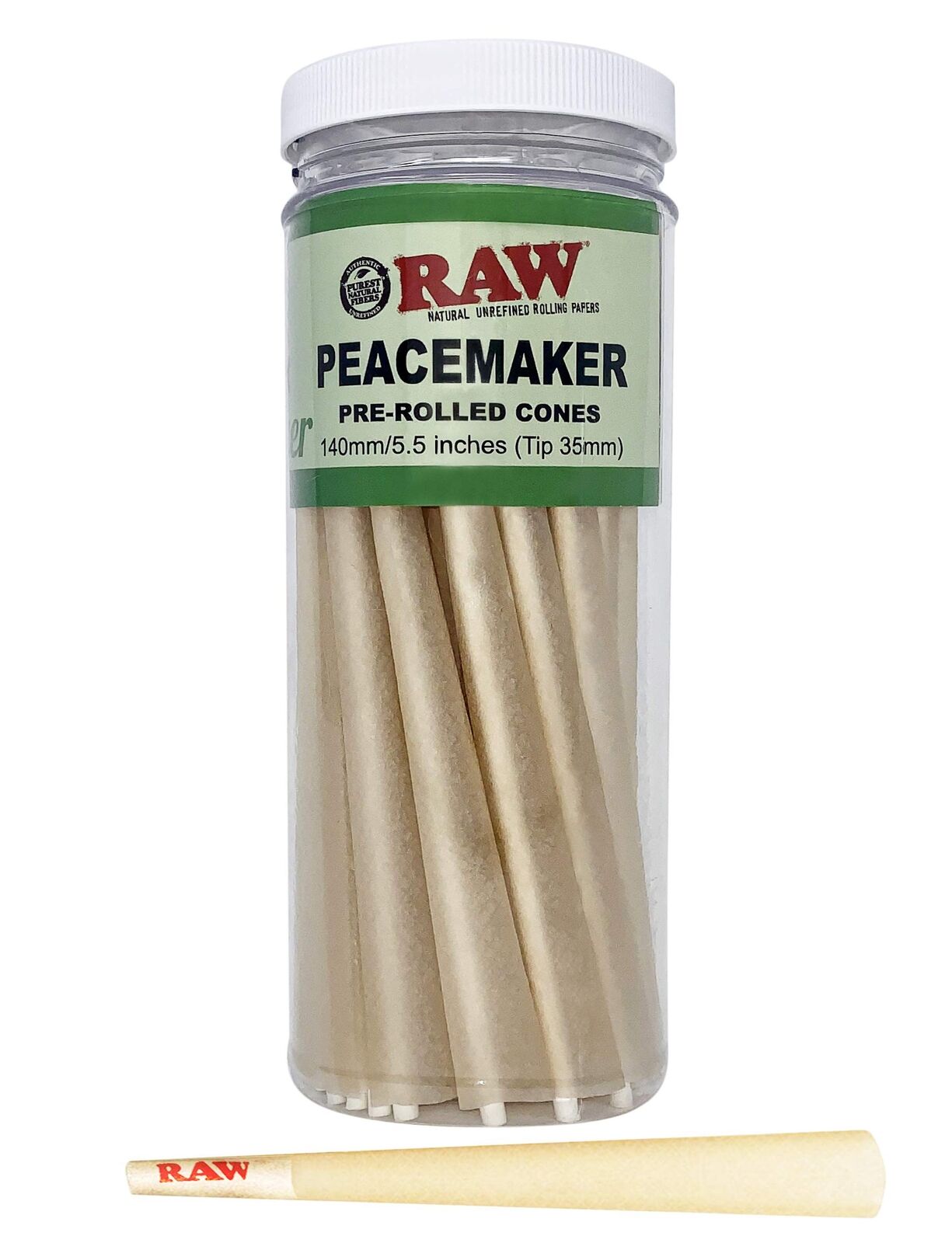 RAW Cones Classic Peacemaker: 25 Pack