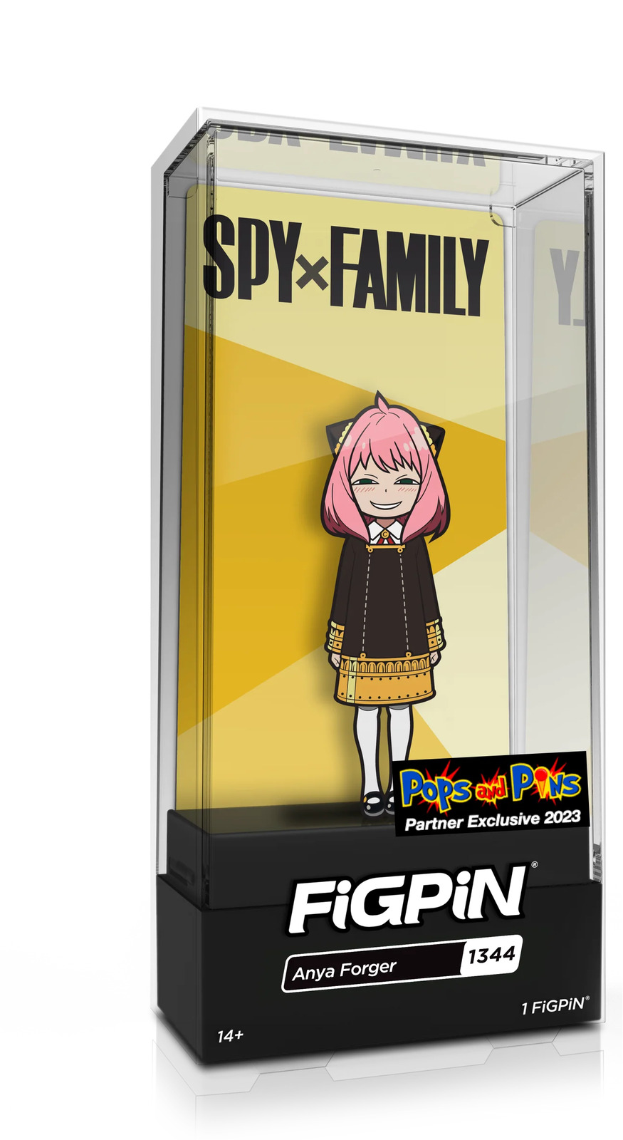 FiGPiN Pops and Pins Exclusive Anya #1344 Spy X Family LE 1000