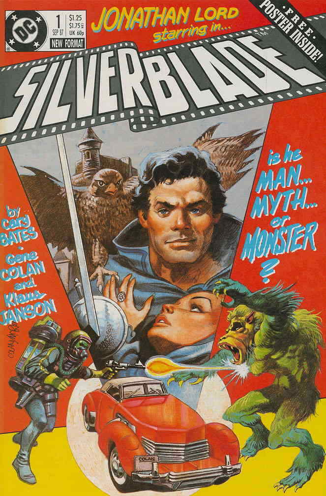 Silverblade #1 (with poster) FN; DC | we combine shipping
