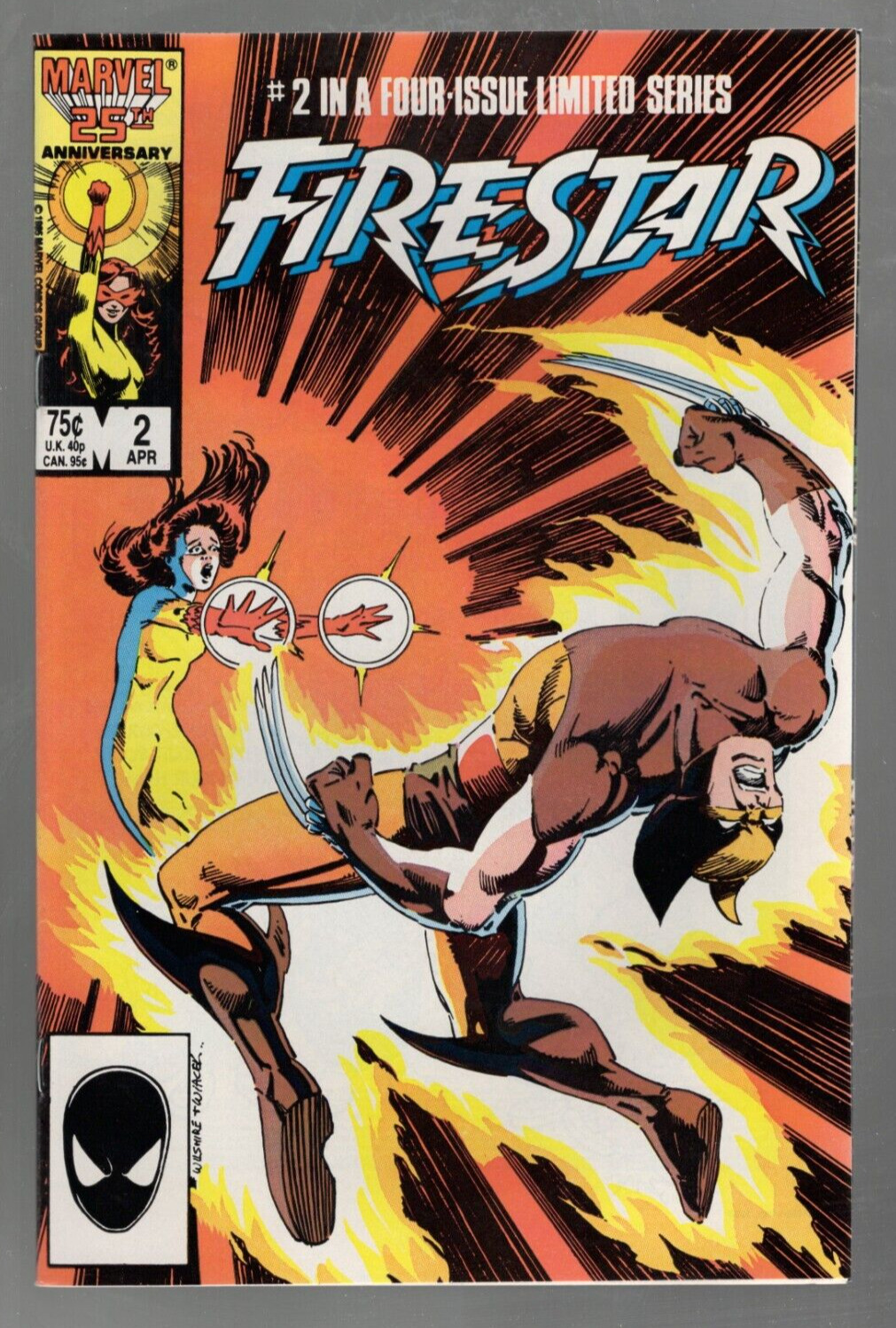 Firestar #2 Marvel 1986 Direct NM/M 9.8
