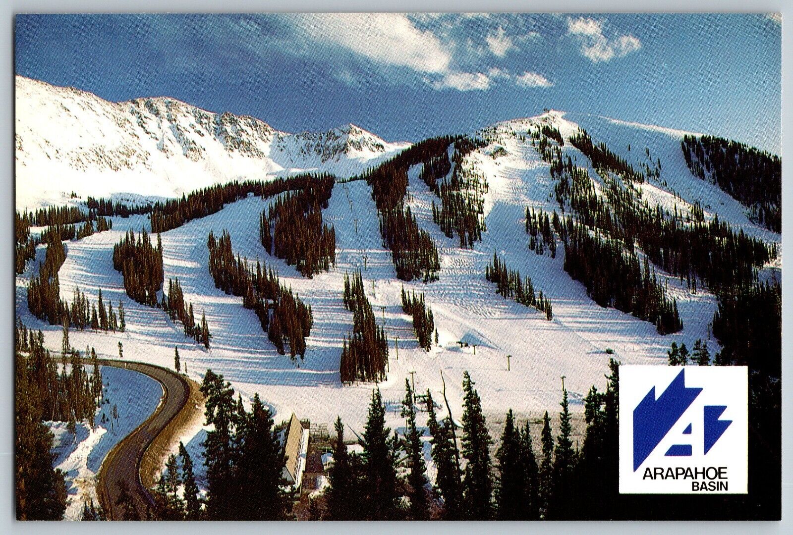 Colorado CO - Arapahoe Basin, Ski Area - Vintage Postcard 4x6 - Unposted