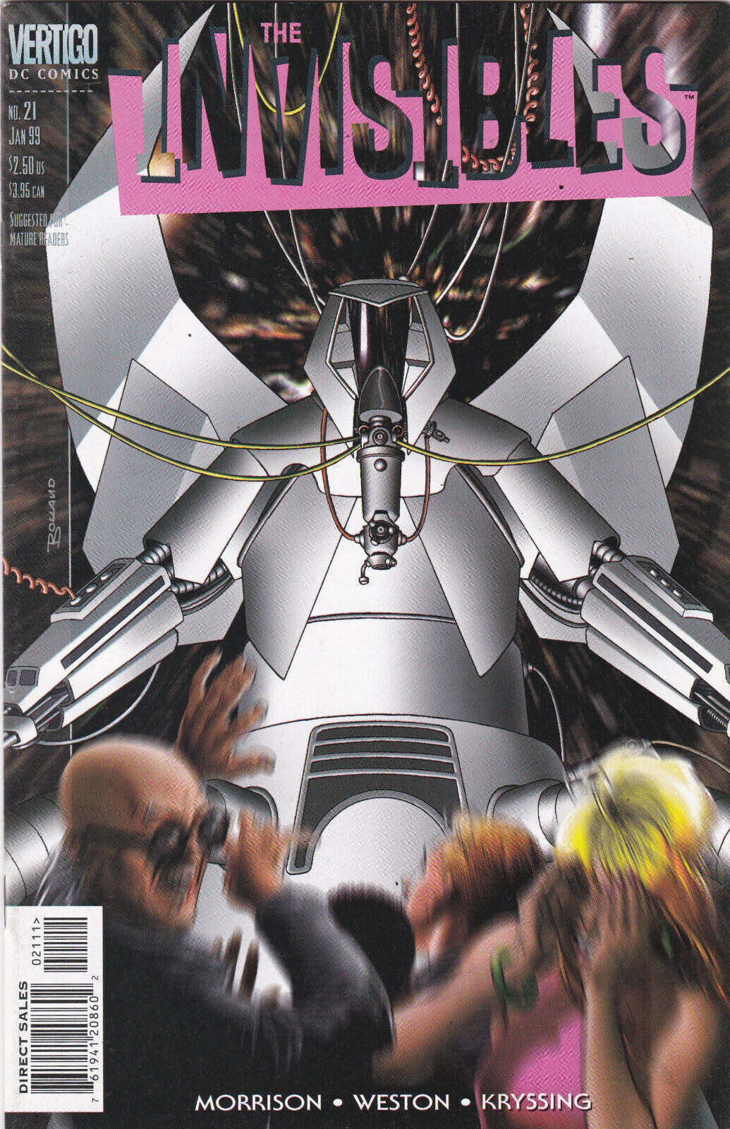 The Invisibles #21 ~ High Grade ~ 1999 DC / Vertigo Comics