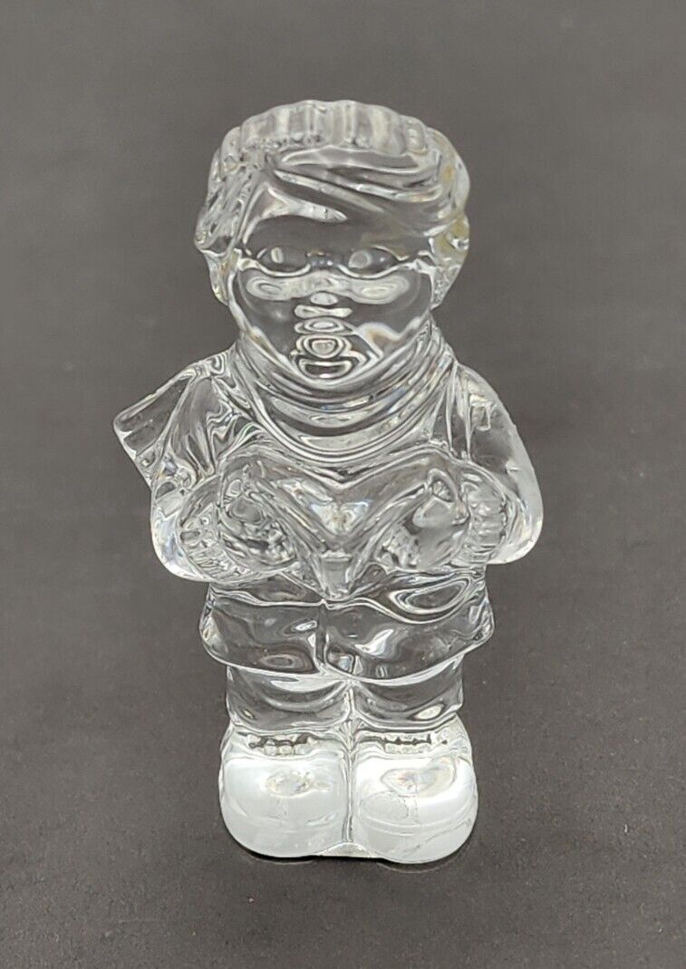 Waterford Marquis Crystal Caroler Figure Christmas Endearments Retired