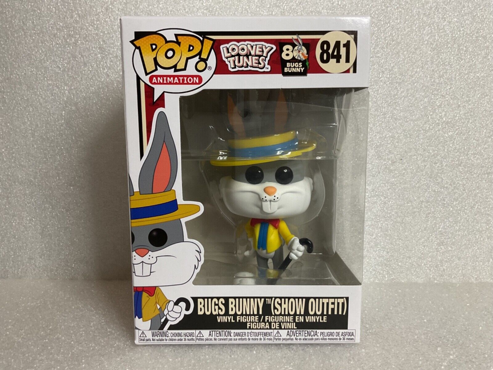 Funko POP Looney Tunes 841 — Bugs Bunny (Show Outfit)