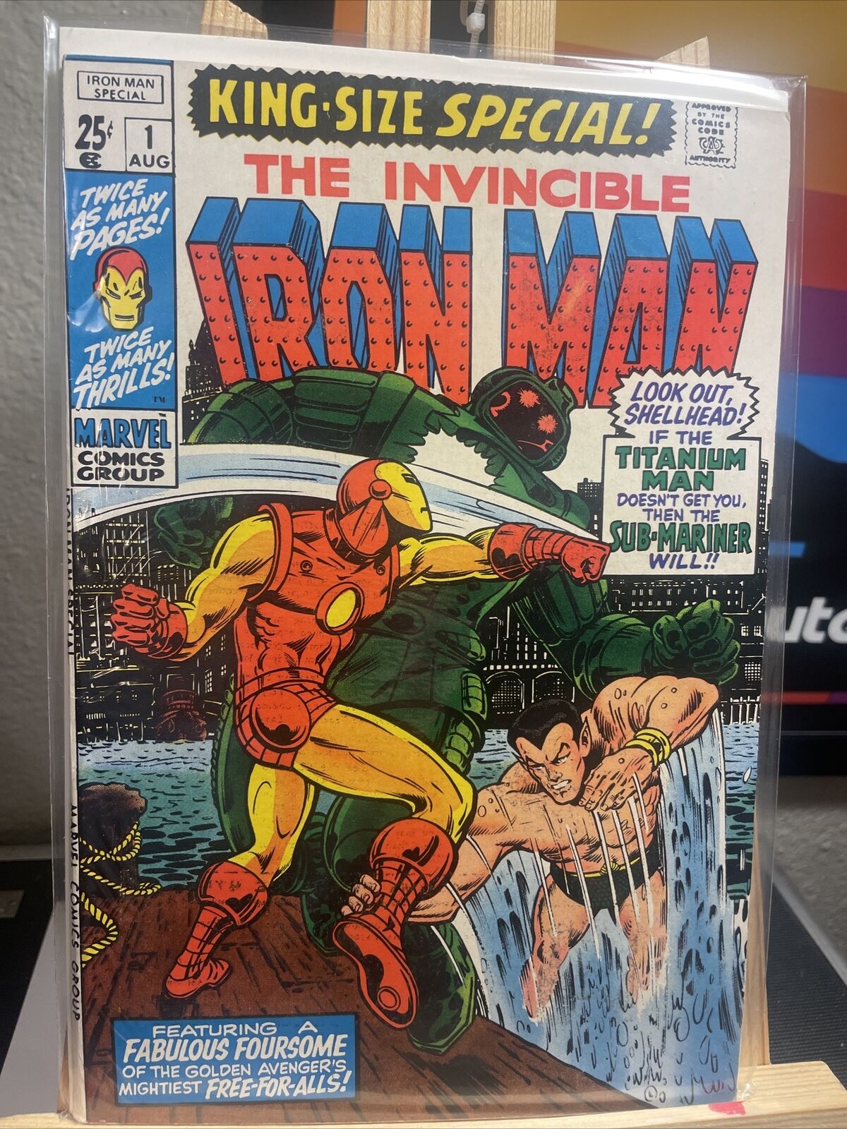 1970 Iron Man #1 King Size Special Marvel Comic
