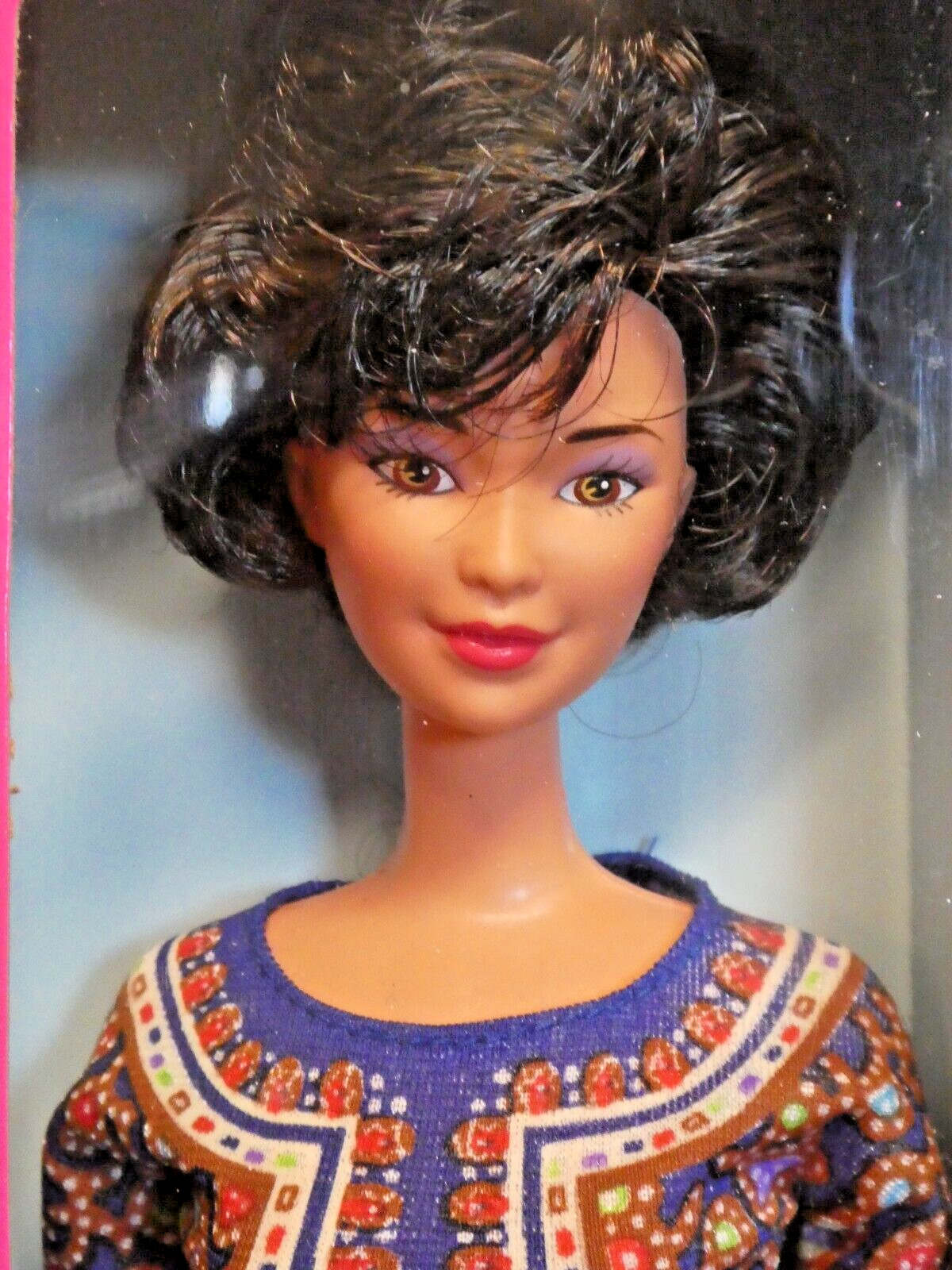 SIGNAPORE GIRL FROM SIGNAPORE AIRLINES LIMITED 1991 EDITION AMAZING FACE & HAIR