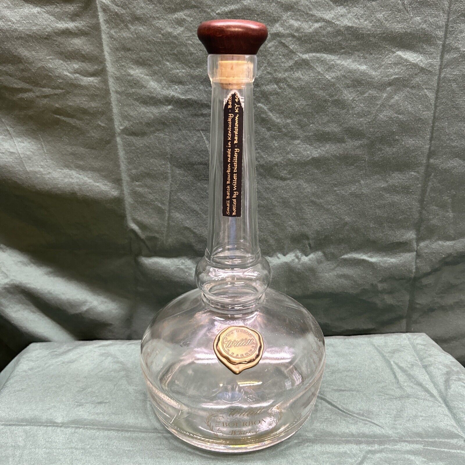 Willett Bourbon Empty Bottle Pot Still Reserve 1.75 Lt Kentucky Straight Whiskey