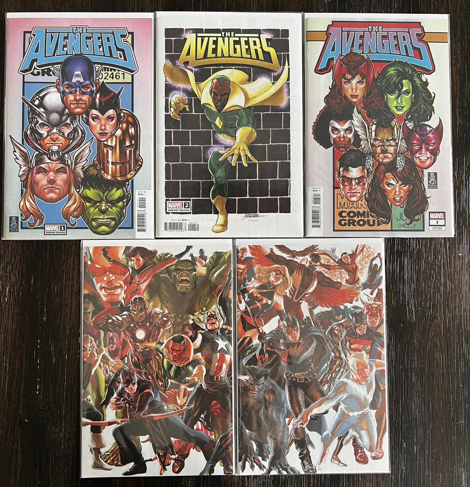 Avengers #1-5 2023 MacKay Marvel Comics VF/NM Condition