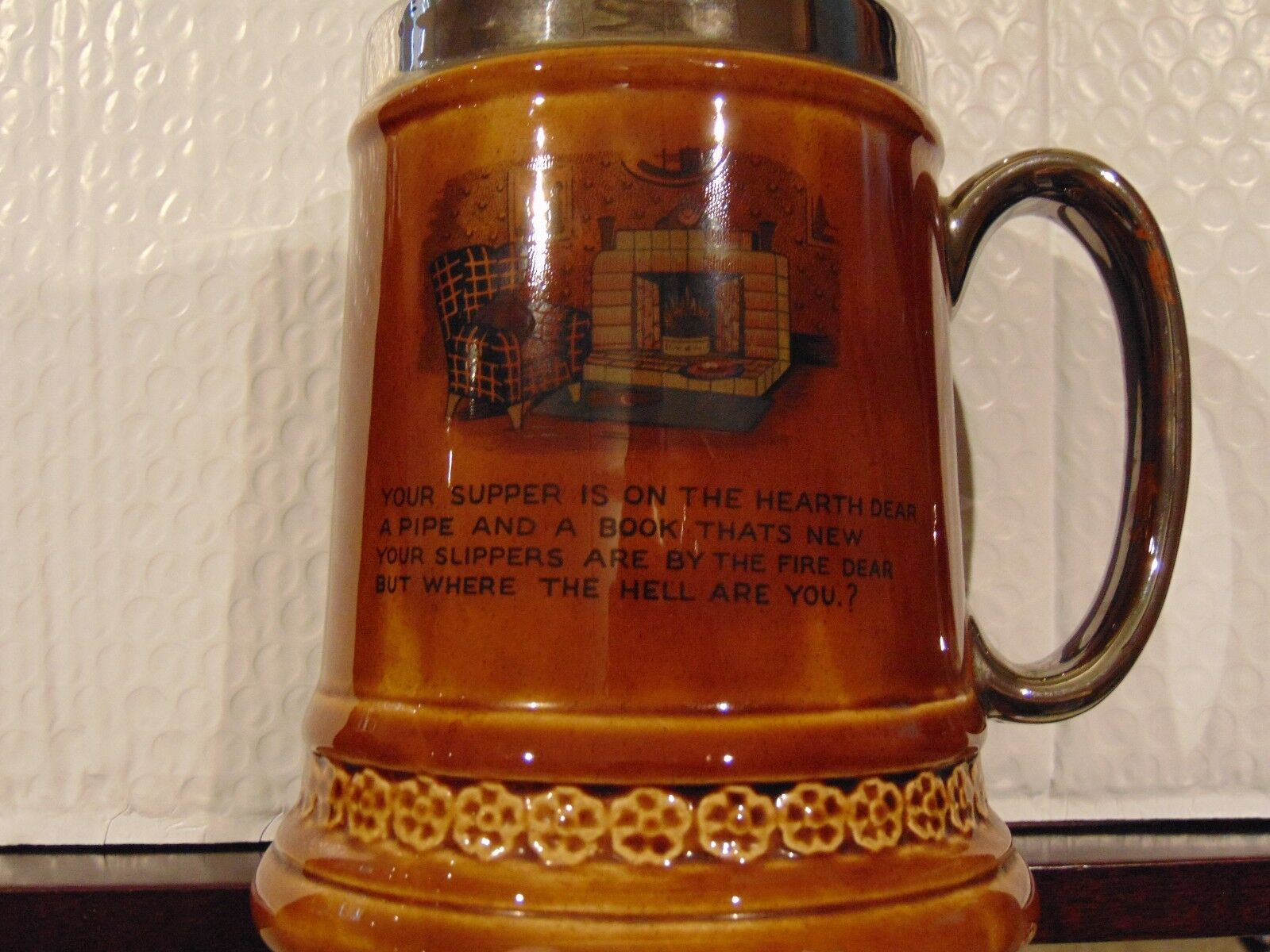 Vintage Lord Nelson Pottery Beer Tankard 6\