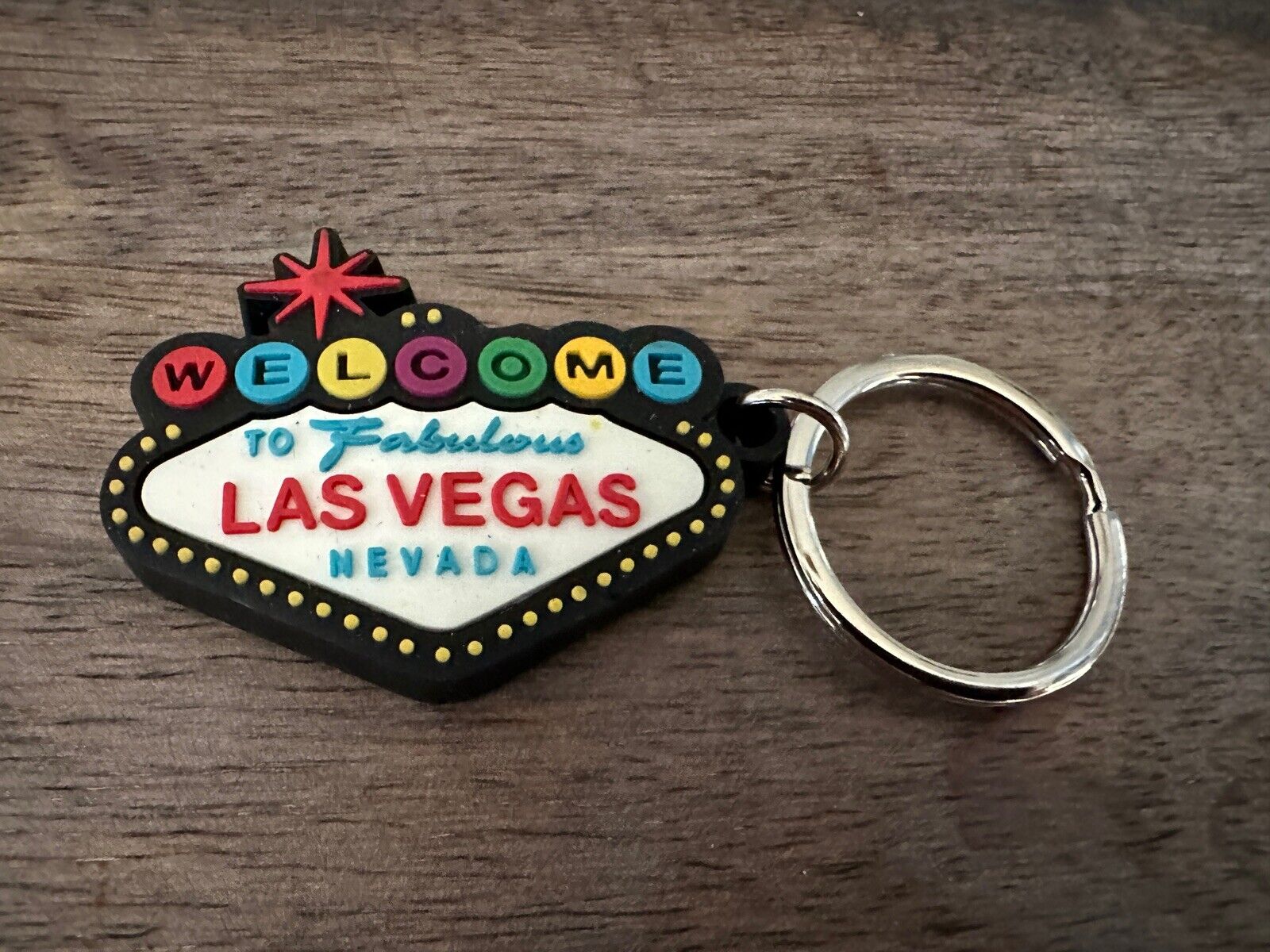 New Welcome To Fabulous Las Vegas Keychain