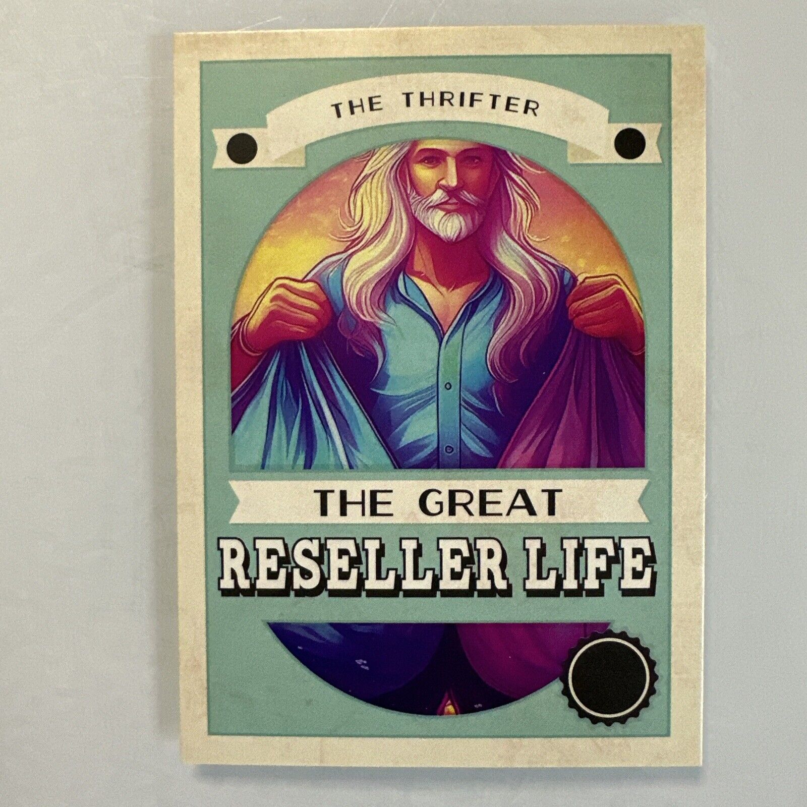 The Thrifter Trading Card (Series 1 #1) Limited Reselling Collectible