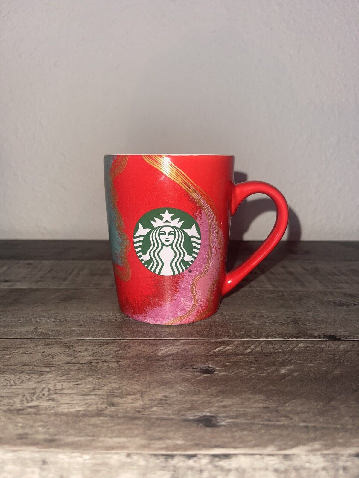 Starbucks 2021 Christmas Holiday Themed Coffee Mug Cup 10 Oz Collectors Piece