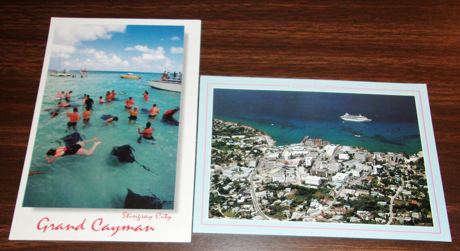 2 Postcards - UNUSED - 20 to 25 Yrs Old - Grand Cayman