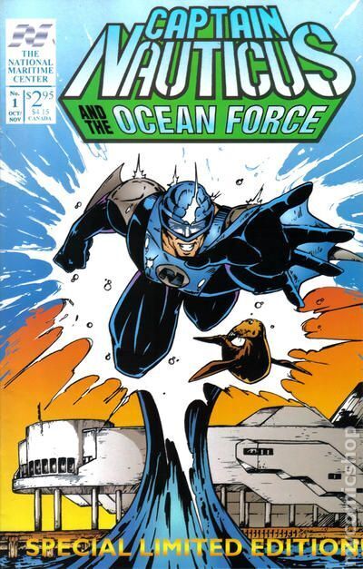 Captain Nauticus and the Ocean Force 1A FN 1994 Stock Image