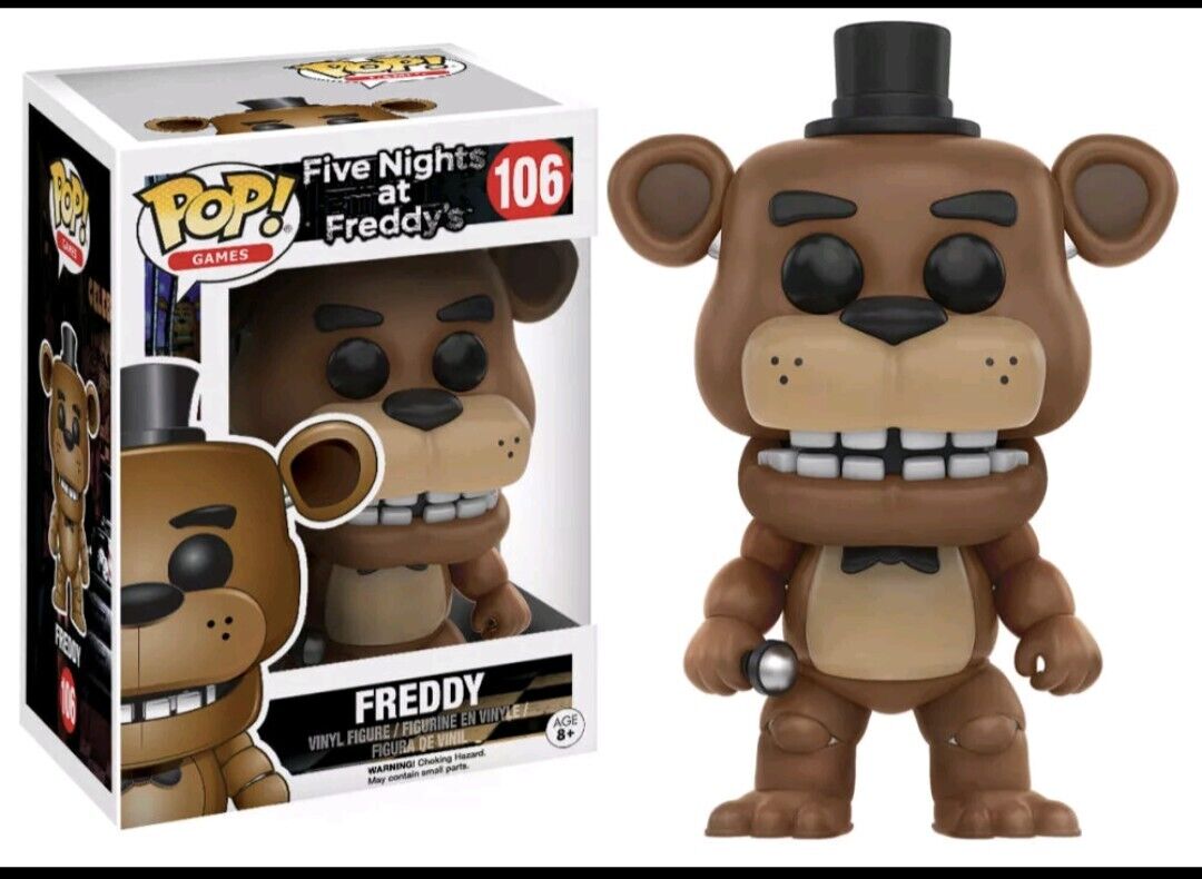 Funko POP Games Five Nights At Freddy\'s #106 RETIRED EXCLUSIVE RARE TOY FIGURE