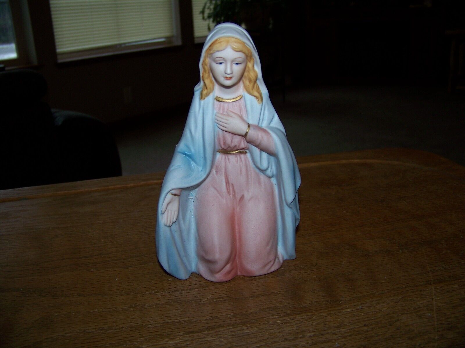 VTG HOMCO NATIVITY SET REPLACEMENT MARY FIGURINE #5599 CHRISTMAS CERAMIC