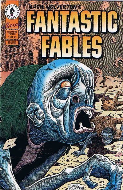 Basil Wolverton's Fantastic Fables #1 VF- 7.5 1993 Stock Image