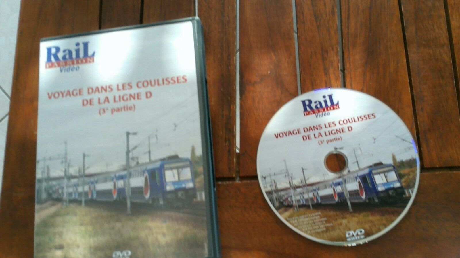 DVD Rail passion video - EOLE 10 years in cabin MI 2N-train - SNCF-railway