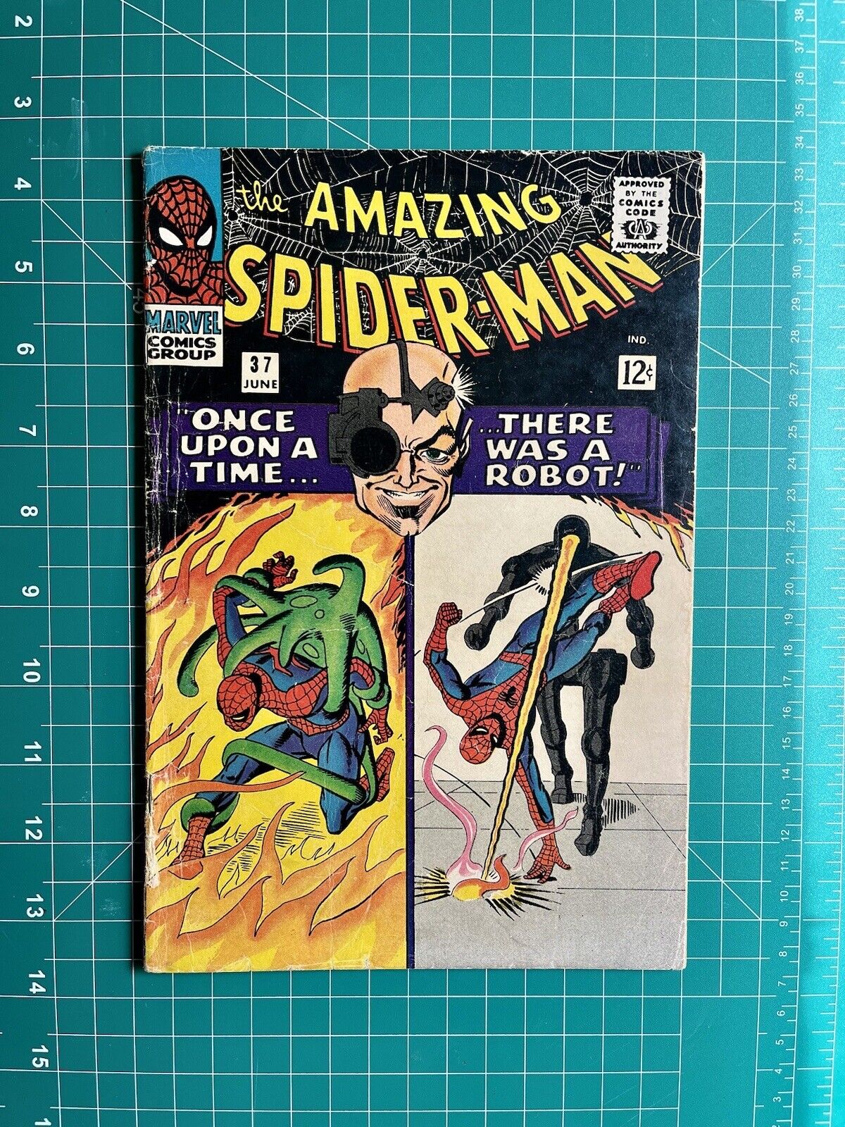 Amazing Spider-Man #37 1966 1st app. Norman Osborn Low-Mid Grade Cleaned/Pressed