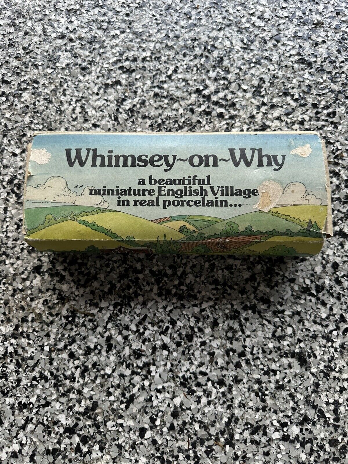 Vintage Wade Whimsey On Why Miniature Porcelain English Village Complete Set # 2