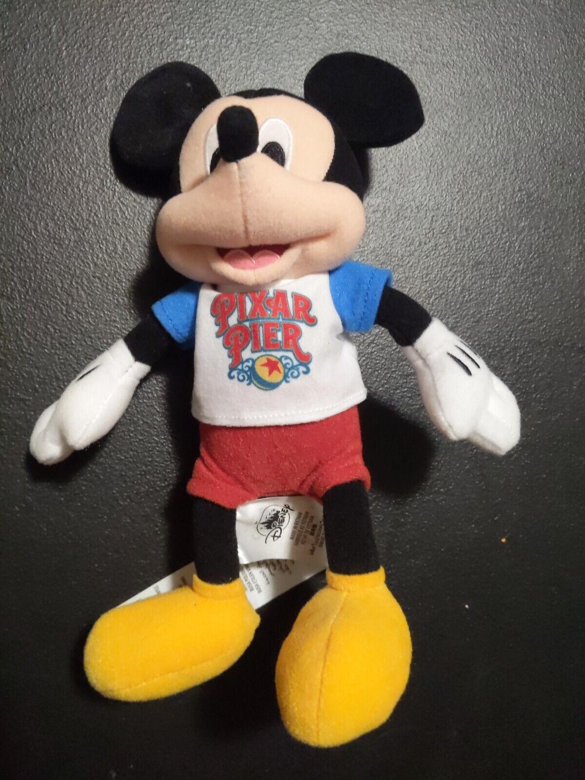 Mickey Mouse- Disneyland Parks Pixar Pier 10”Stuffed Toy Souvenir Plush