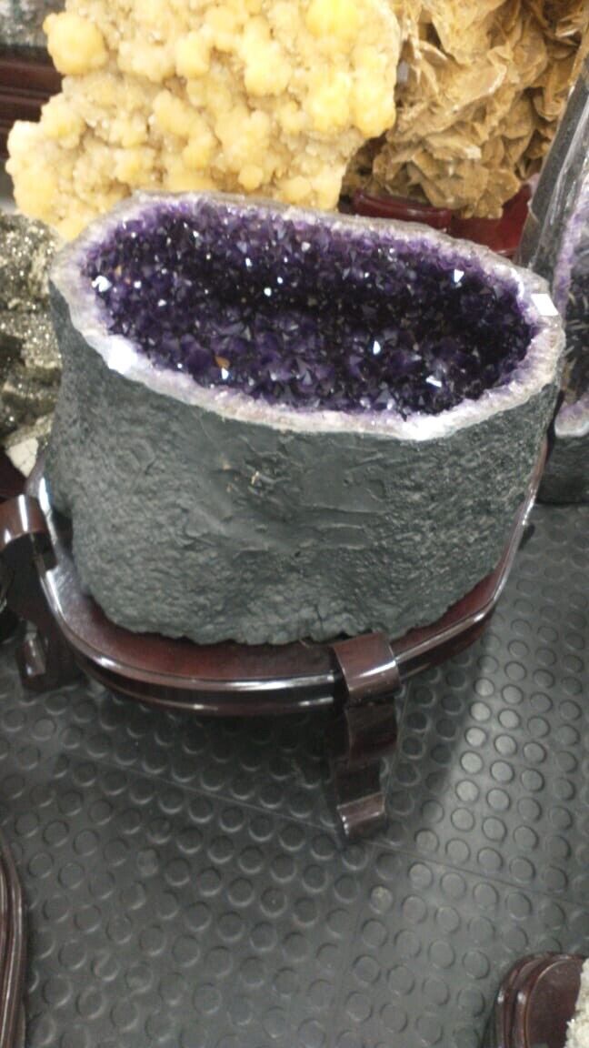 Biggest on Ebay * 108.5 Kgs / 240 Lbs * AMETHYST TABLE * Top Quality * 