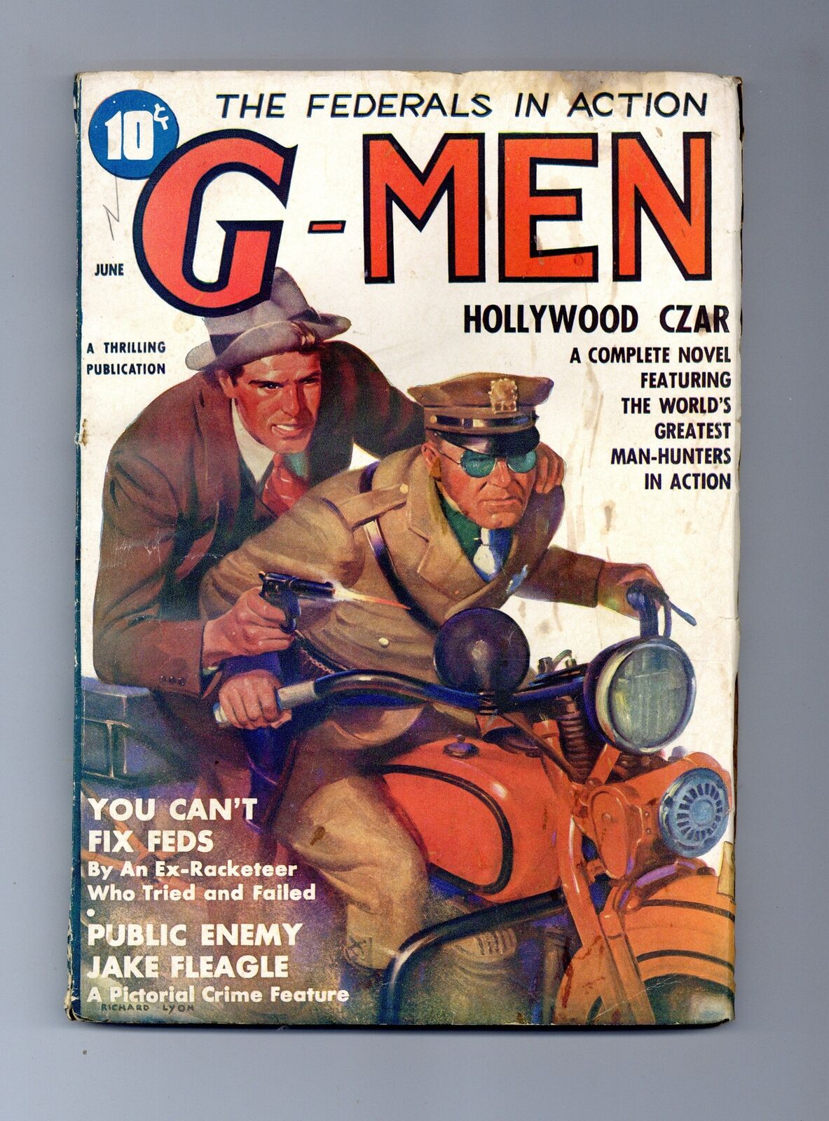 G-Men Detective Pulp Jun 1936 Vol. 3 #3 VG