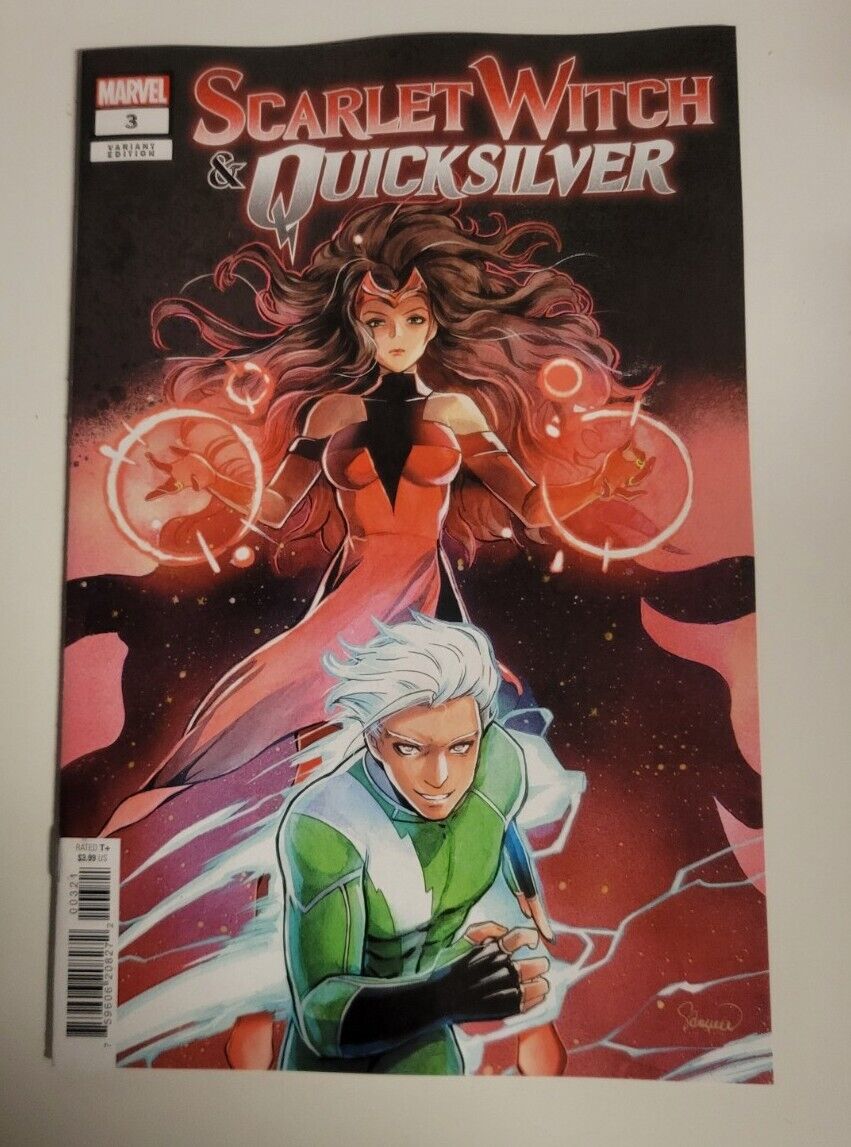 SCARLET WITCH & QUICKSILVER #3 04/24/2024 NM-/VF+ SAOWEE VARIANT MARVEL COMICS 