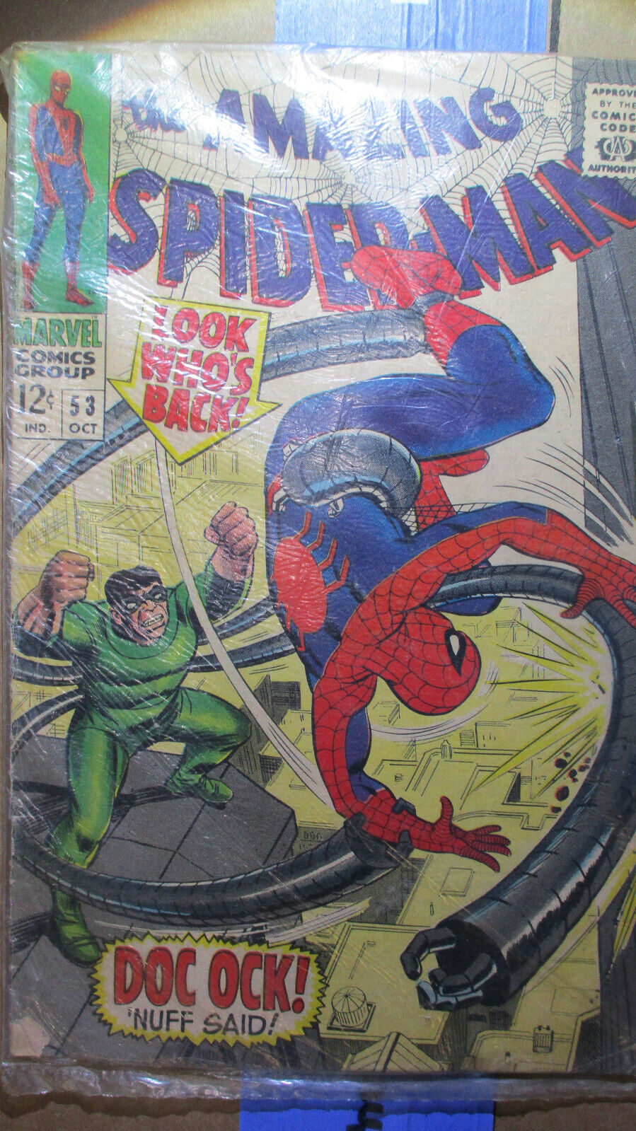 the AMAZING SPIDER-MAN #53 \