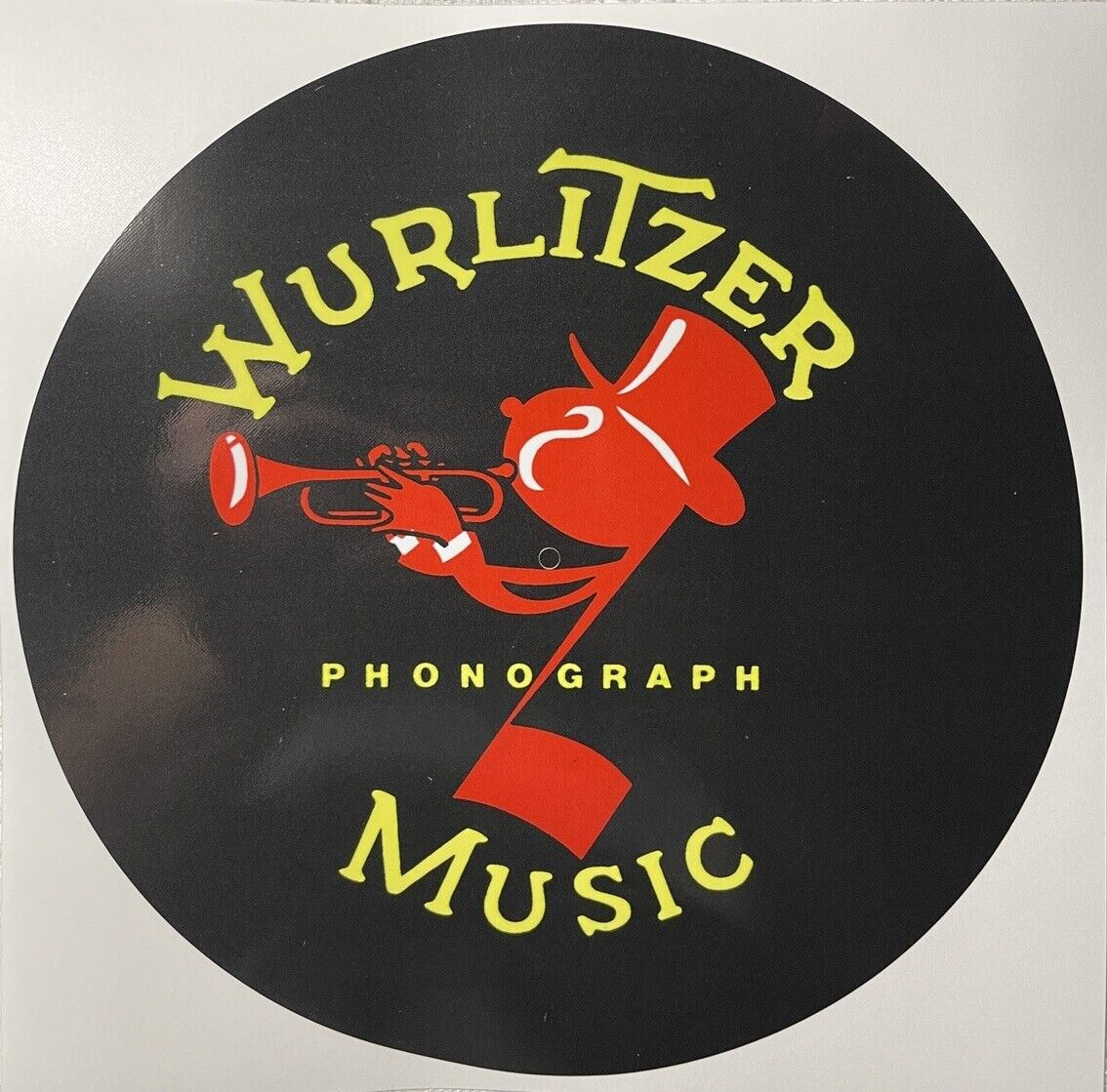 *NEW* Wurlitzer Johnny One Note Sticker For Stack Plate For Pre 1250 Models