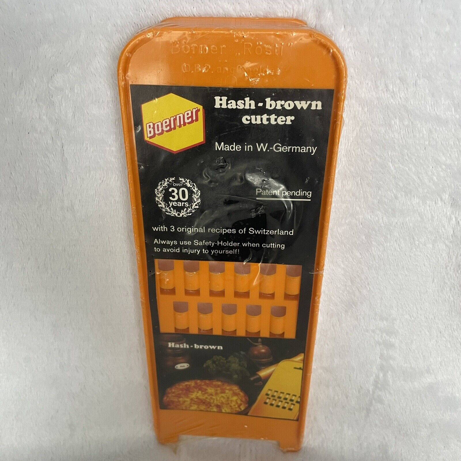 Vintage Boerner Hash Brown Cutter New In Sealed Package Made In West Germany