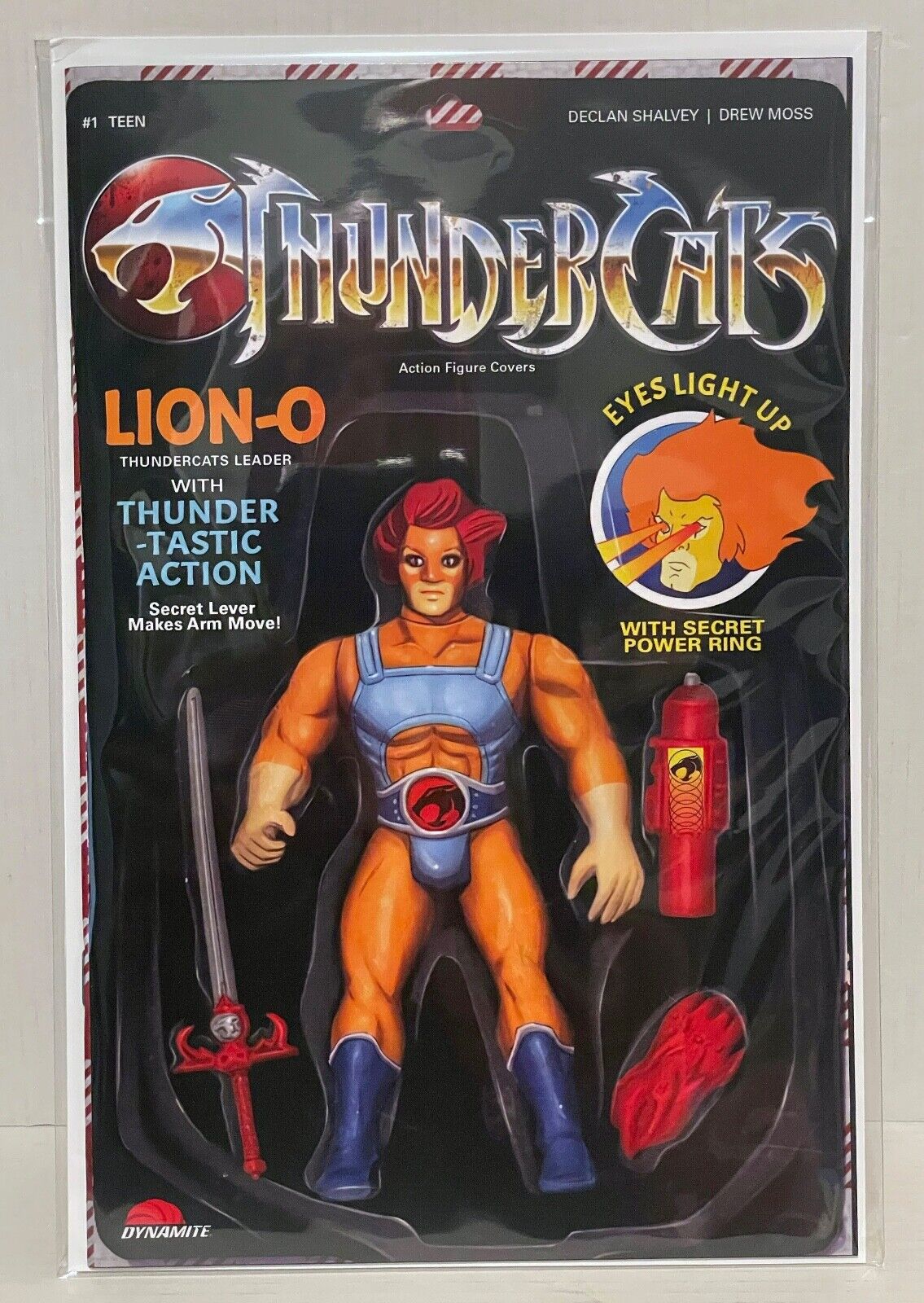 THUNDERCATS #1 Lion-O Action Figure Variant 2024, NM - In Hand