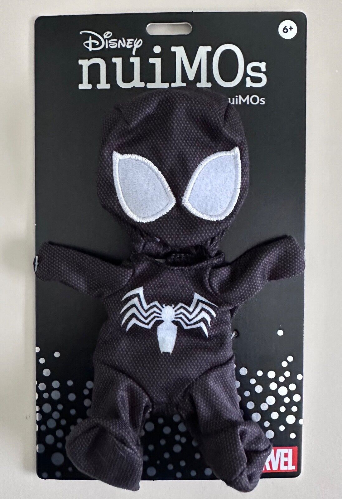 BNWT Disney nuiMOs Outfit Marvel Black Suit Symbiote Spider-Man Costume Outfit