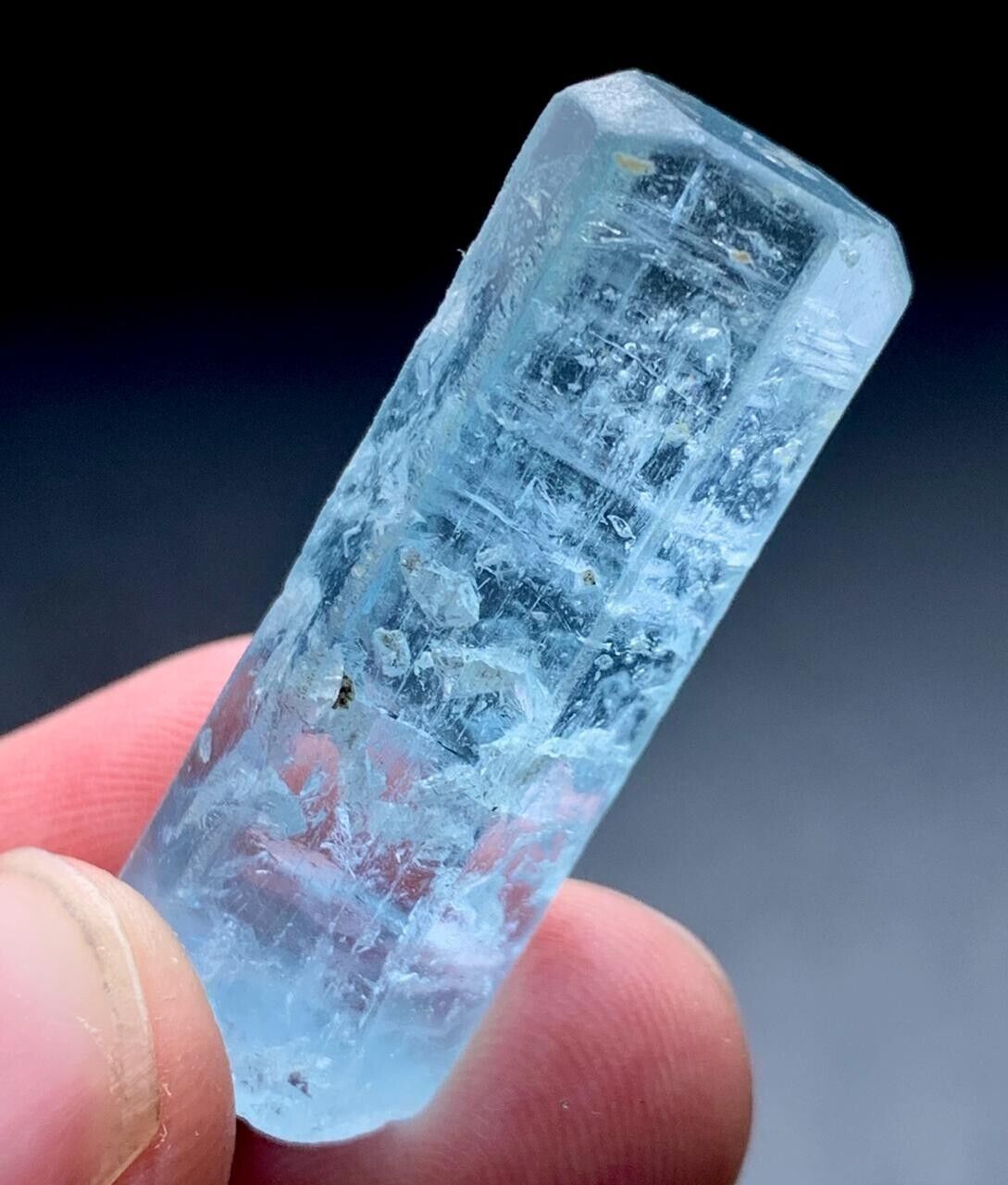 Aquamarine Crystal Terminated Specimen 54 Carats