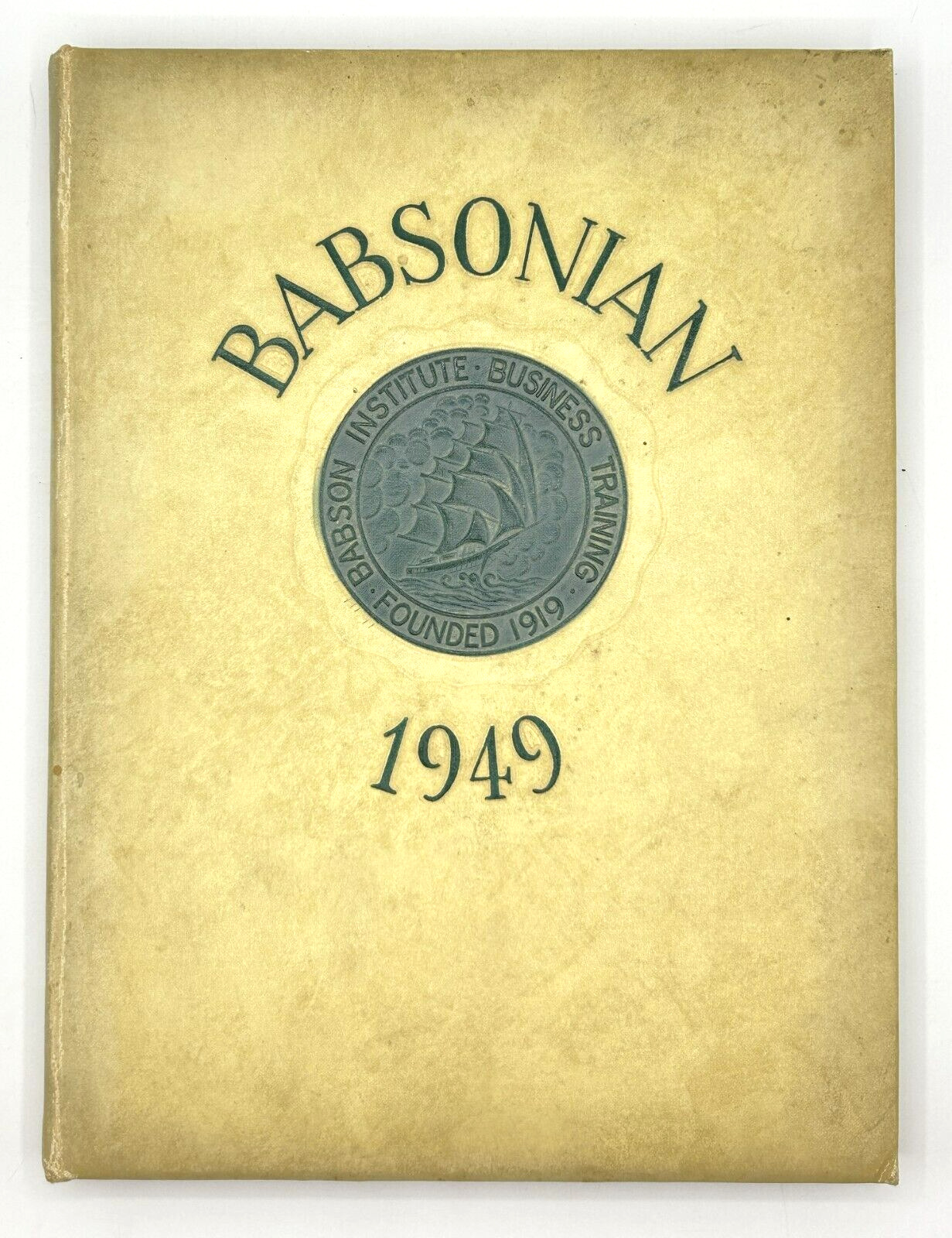 Babson Institute School Yearbook 1949 The Babsonian, Babson Park Massachusetts