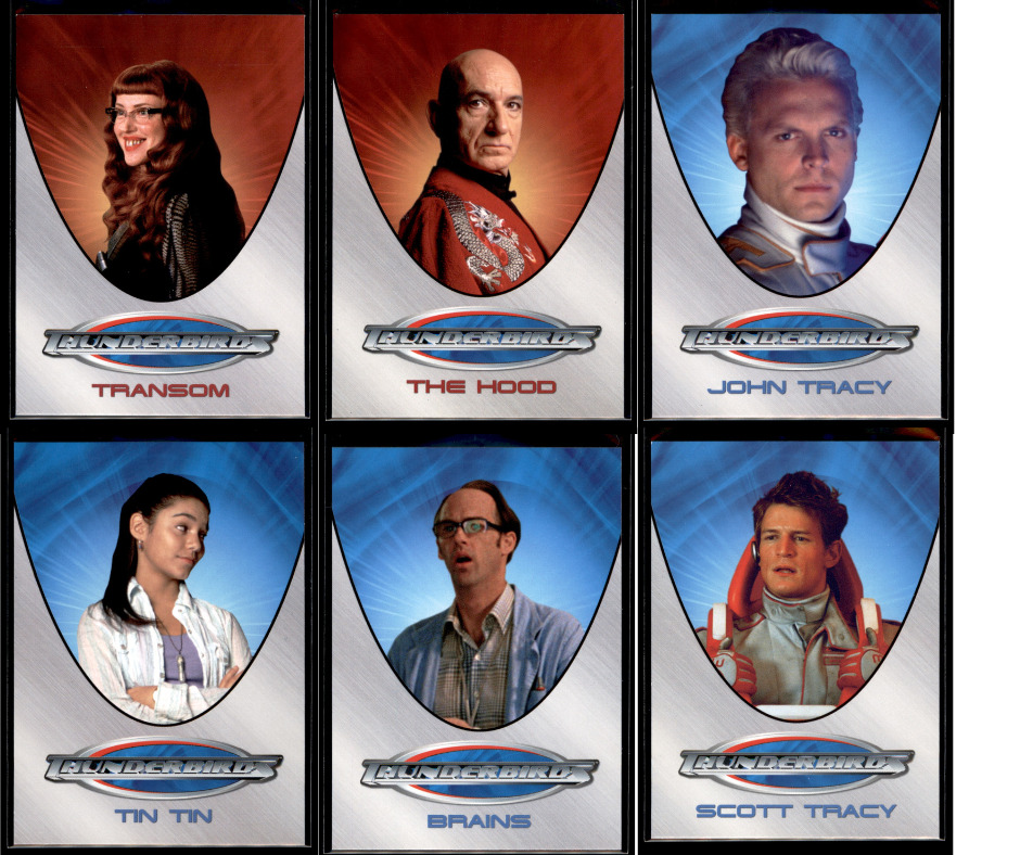 Thunderbirds Trading Cards, Complete Your Set, 2 for $1
