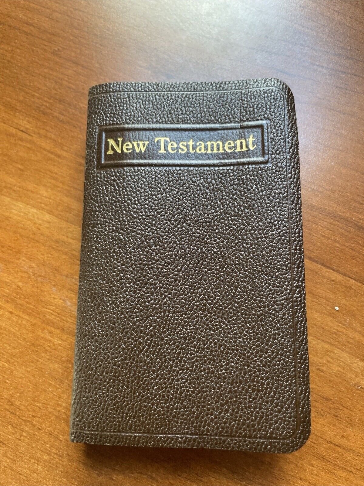 WW2 US Army Military Pocket Roman Protestant New Testament Bible Holy Scripture